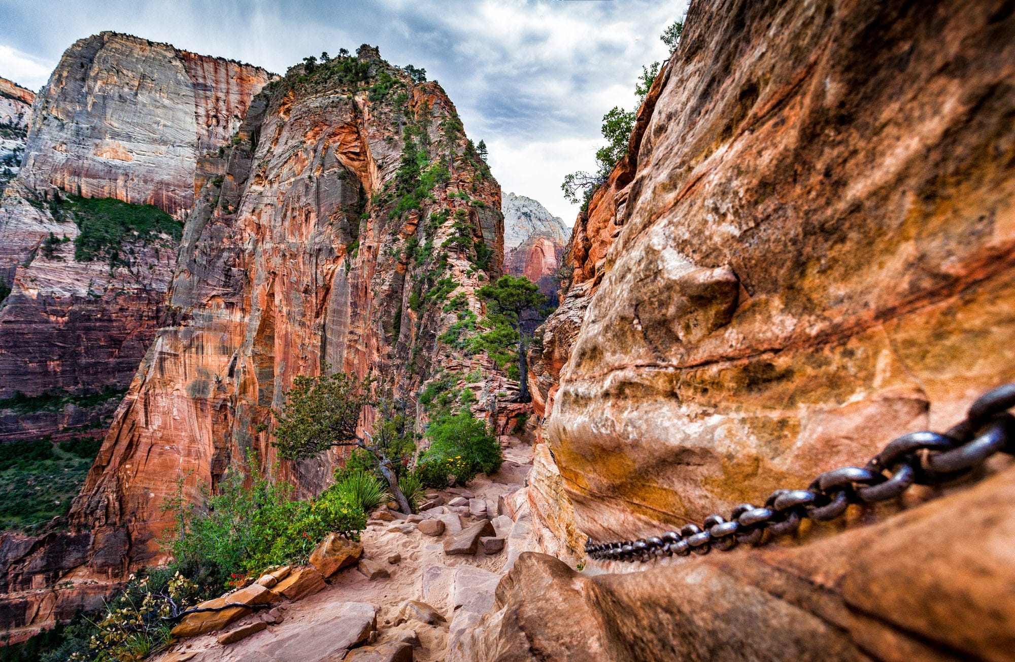 Zion National Park, Nichts fr, Schwache Nerven, Utah, 2000x1310 HD Desktop