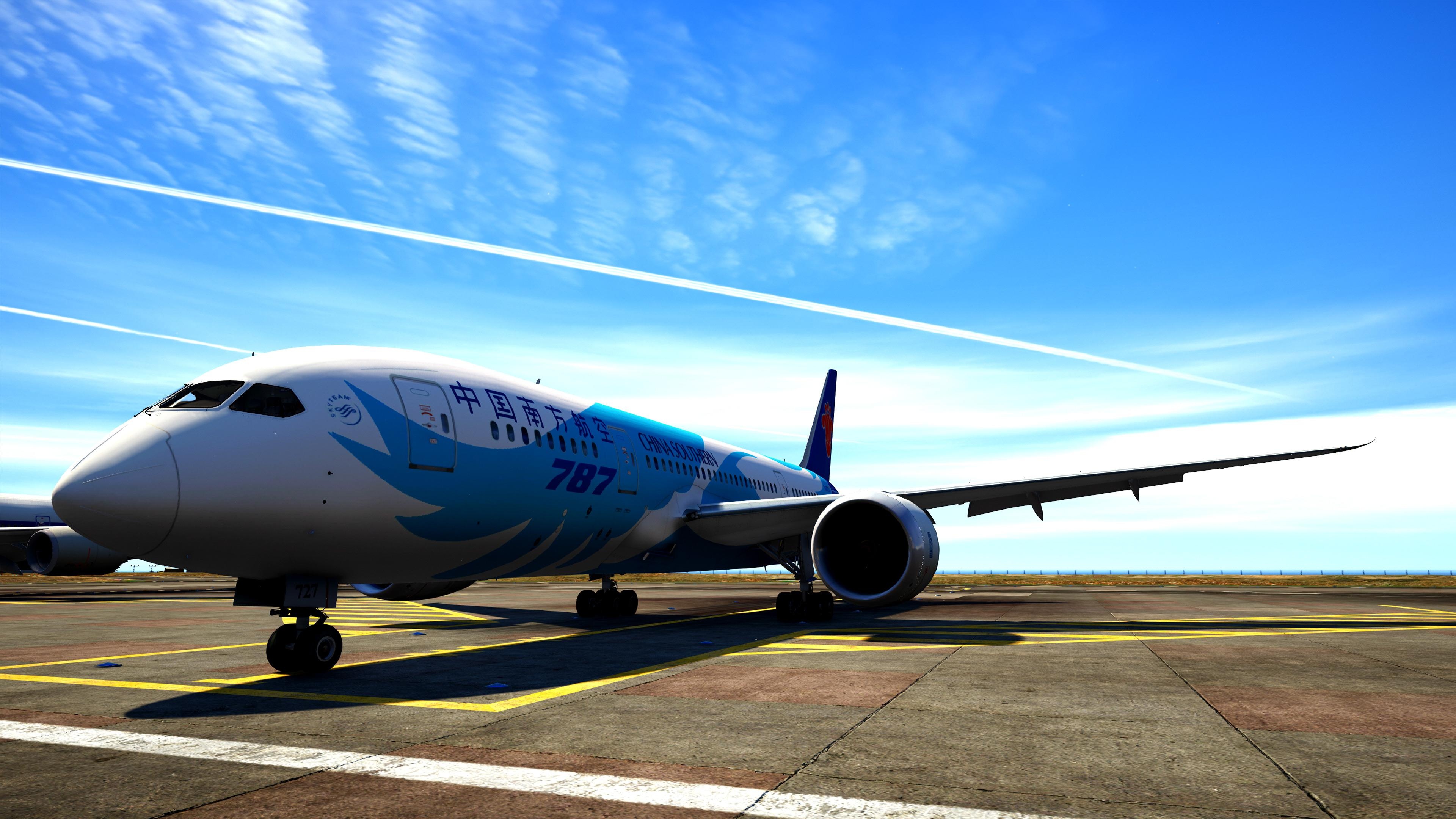 China Southern Airlines, Dreamliner livery, Airline fleet, International travel, 3840x2160 4K Desktop