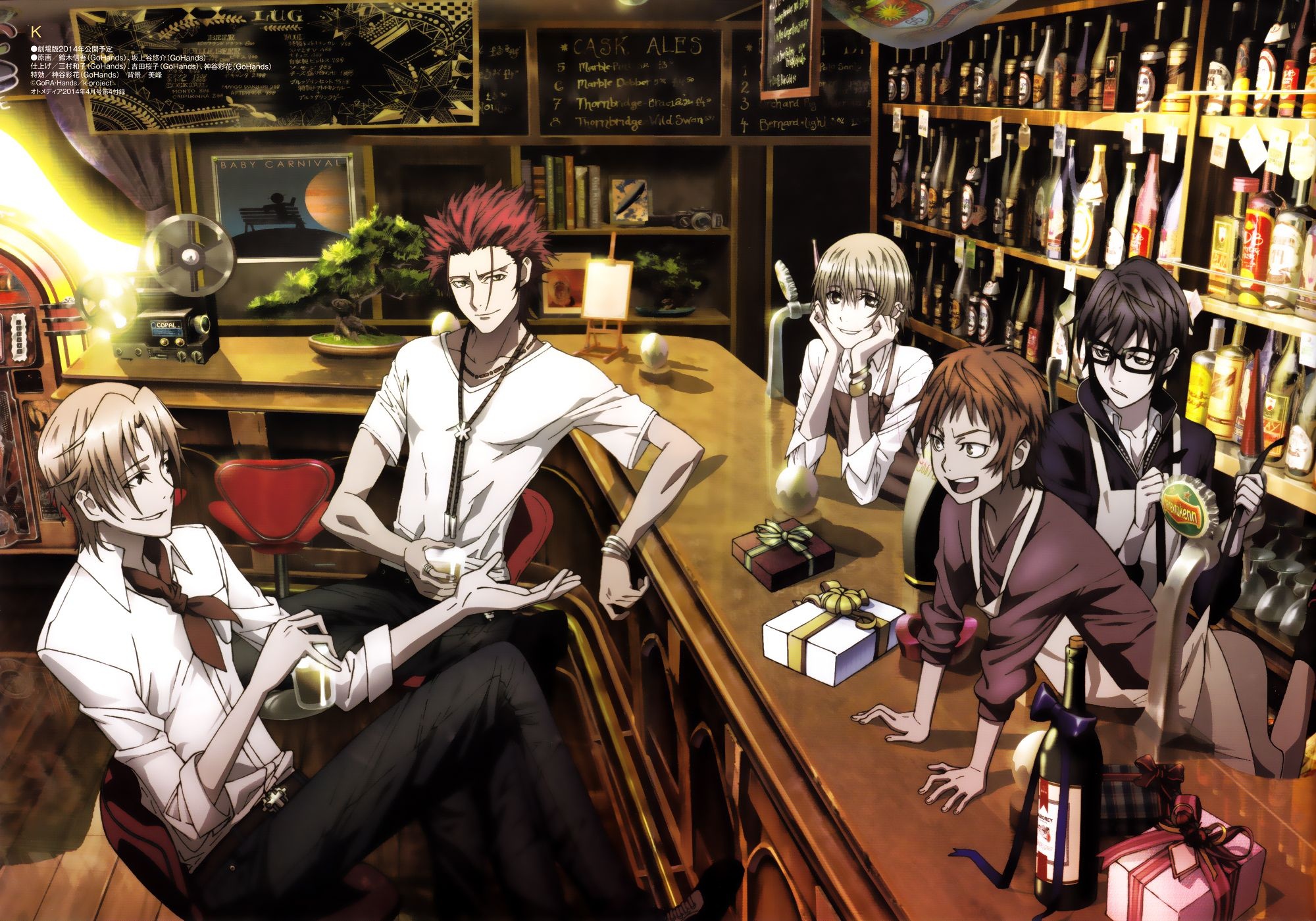 Anime K ideas, K Project anime, K Project, 2000x1410 HD Desktop