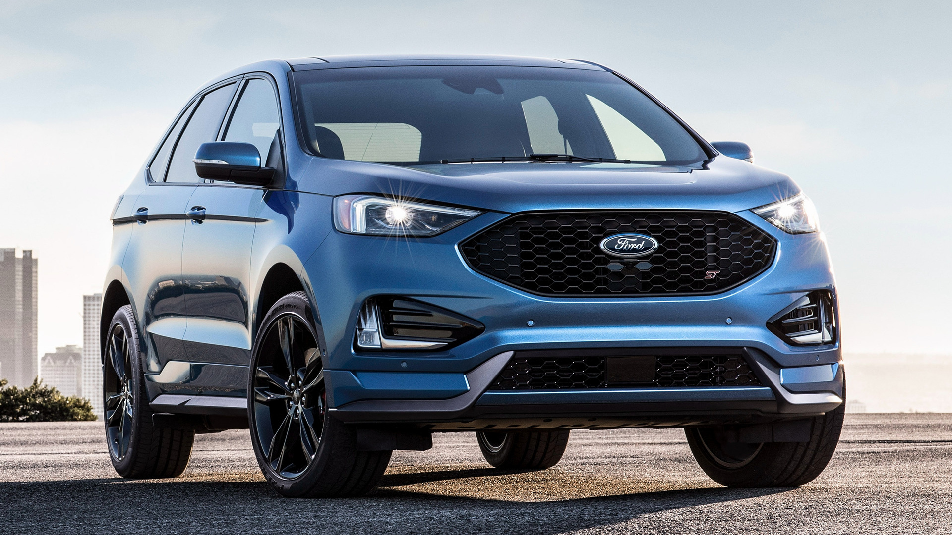 ST Edition Restyling 2019, Ford Edge Wallpaper, 1920x1080 Full HD Desktop