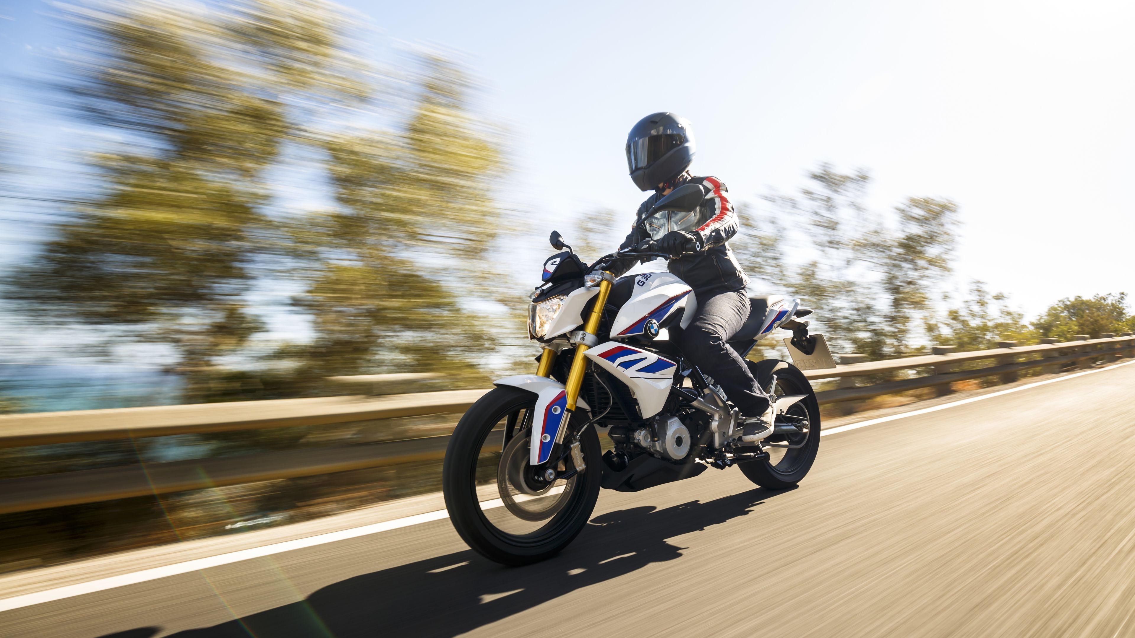 BMW G 310 R, Nimble bike, Aggressive look, Responsive handling, 3840x2160 4K Desktop