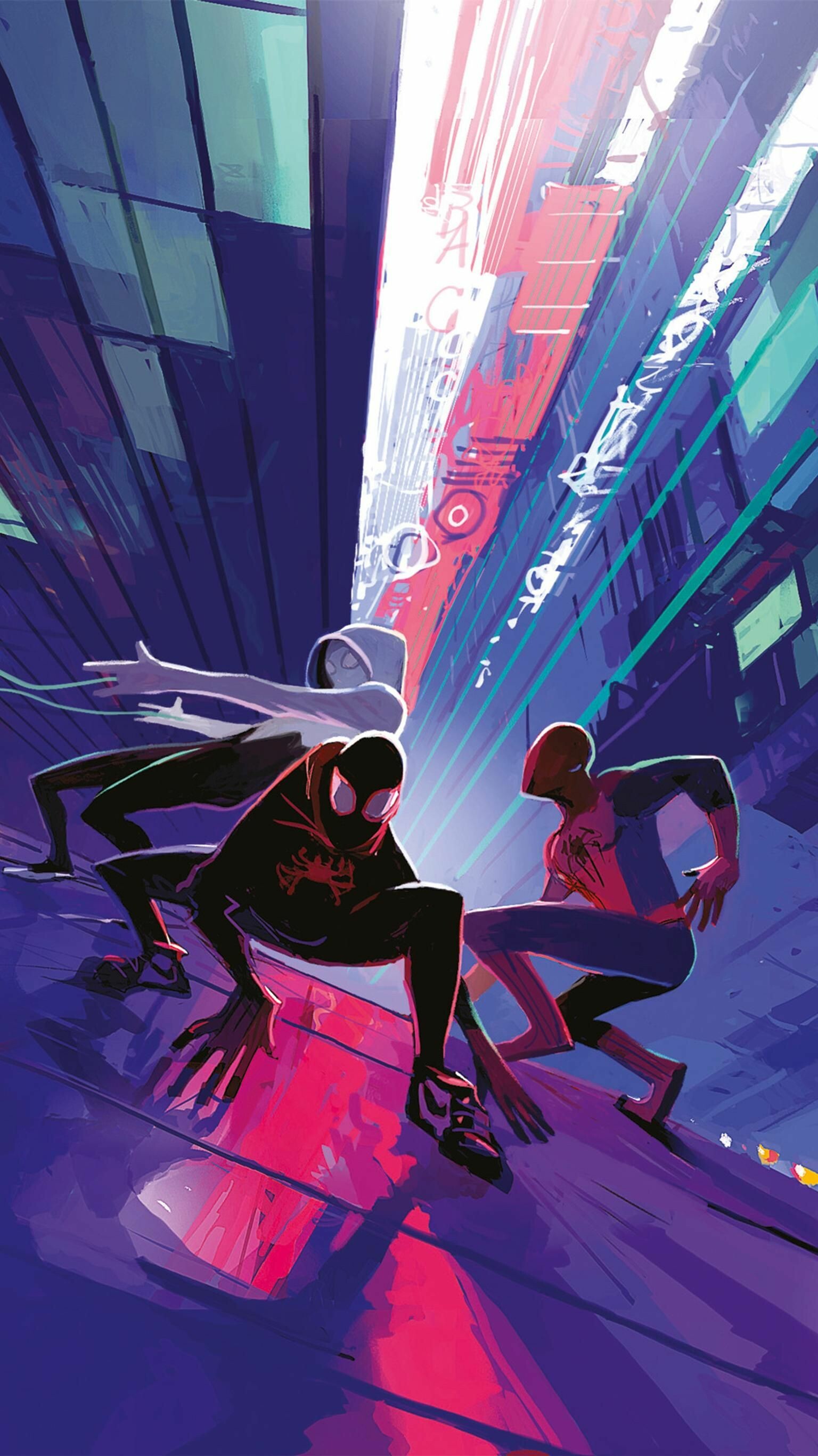 Spider-Man: Across the Spider-Verse, Animation marvel comics phone wallpaper, 1540x2740 HD Phone