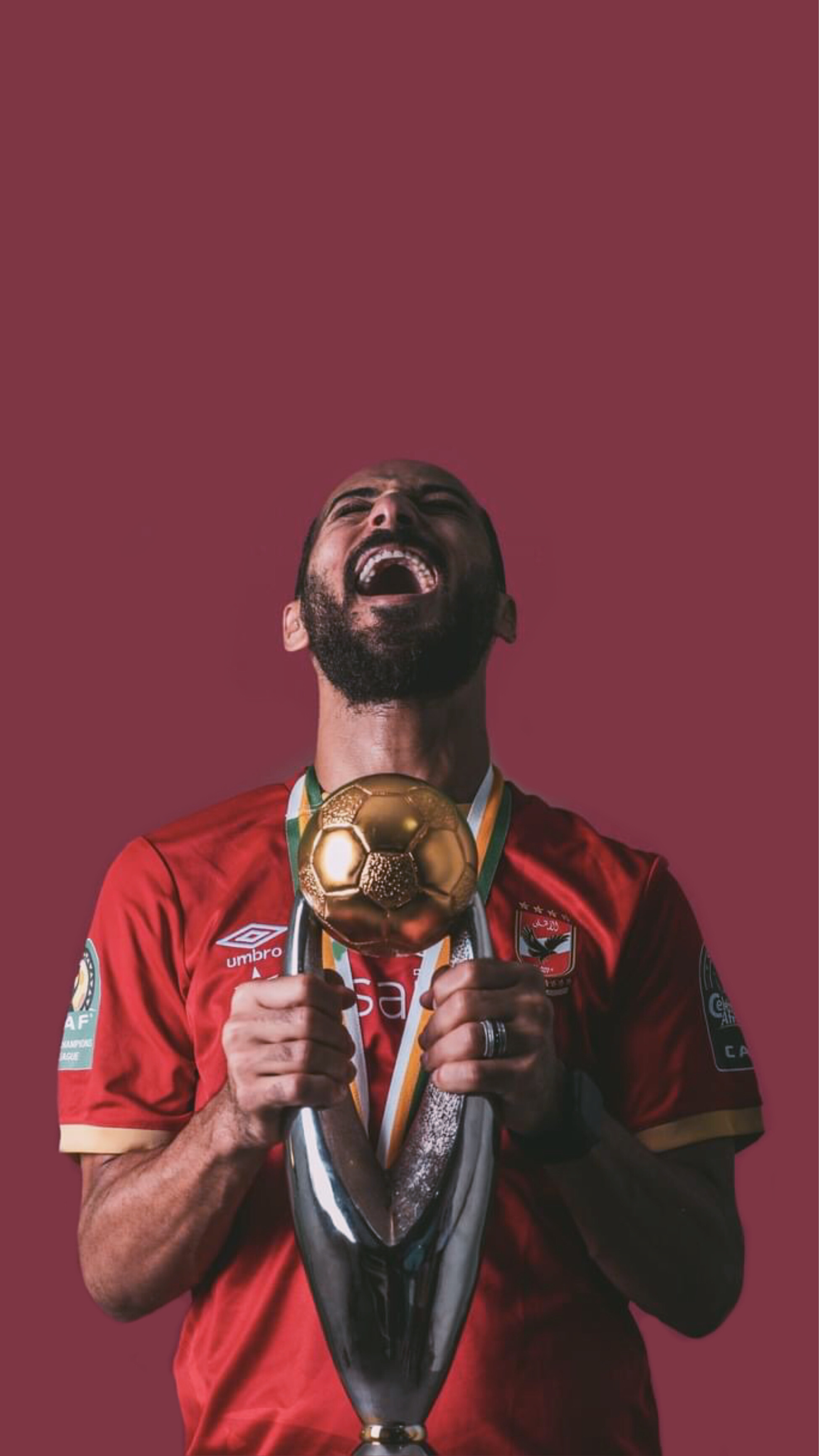 Walid Soliman, Confederation of African Football Wallpaper, 1950x3470 HD Phone