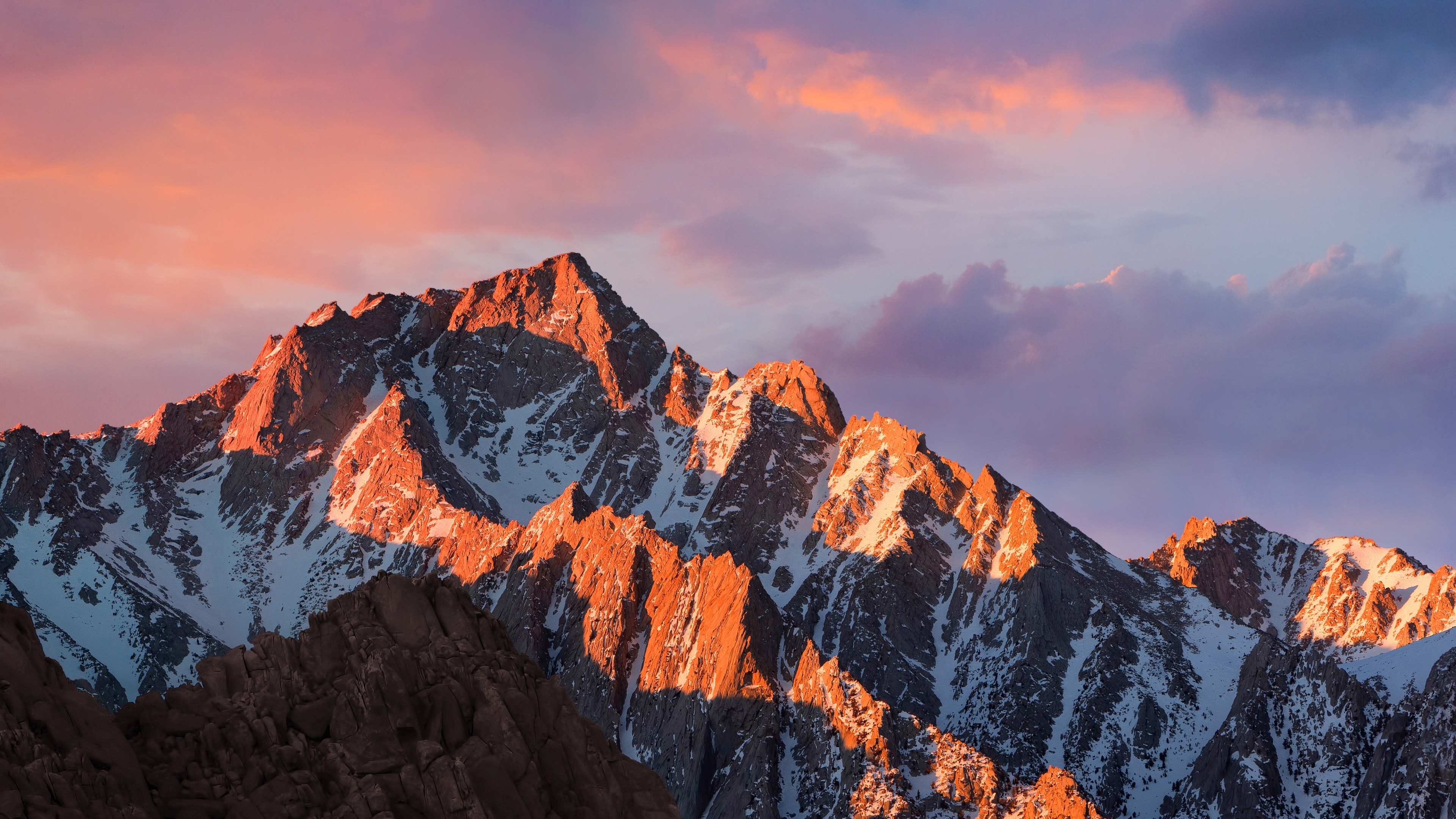 Sierra Nevada Mountains, 4K Backgrounds Wallpaper, 3840x2160 4K Desktop