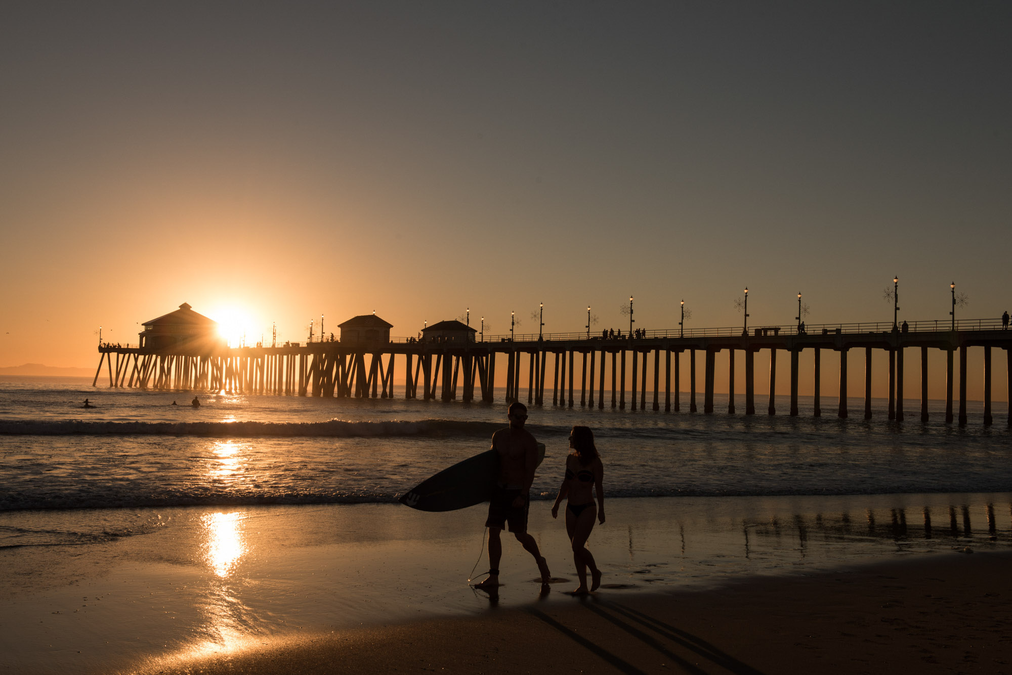 Huntington Beach, Travels, Huntington Beach pier, Captivating structure, 2000x1340 HD Desktop