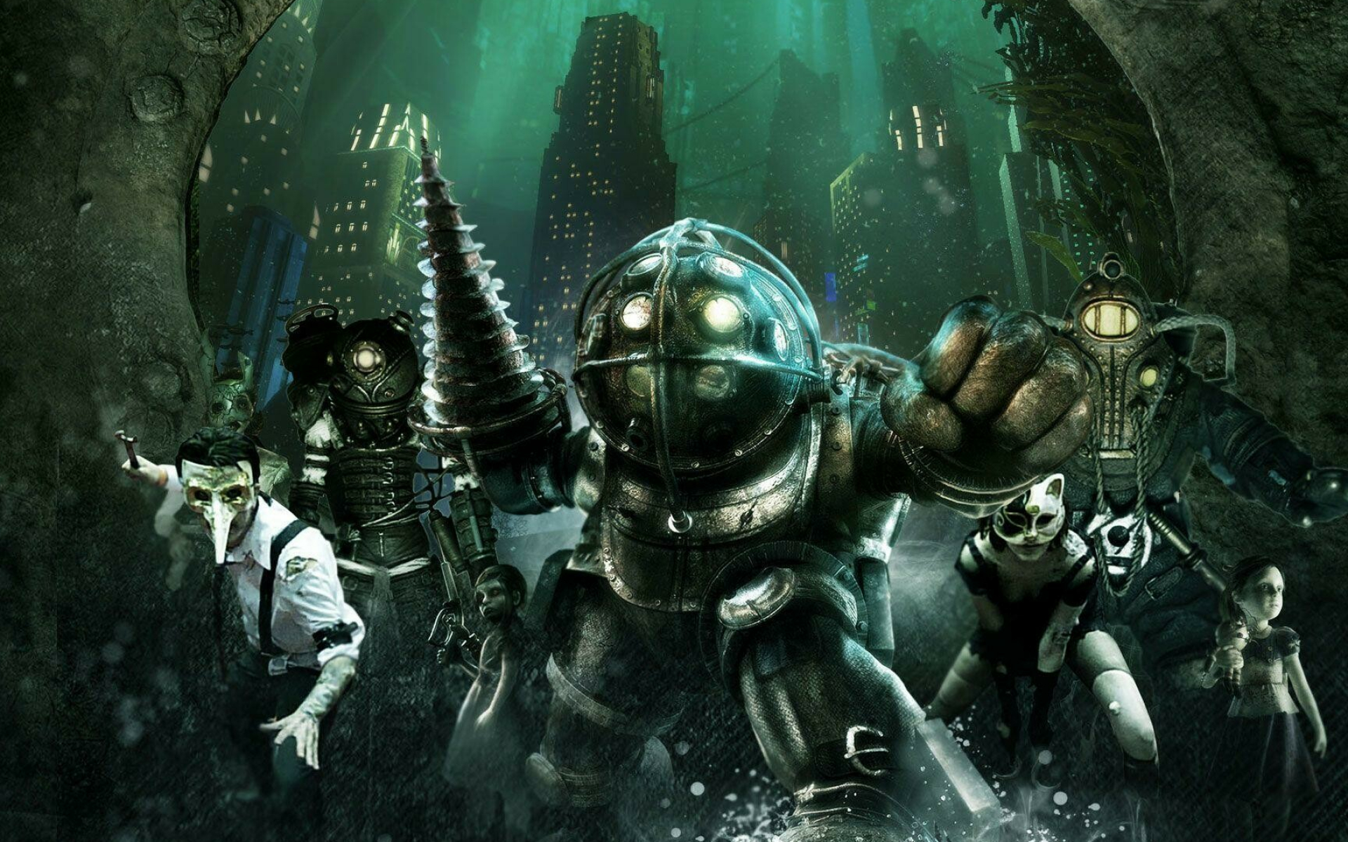 BioShock, Gaming wallpapers, Artistic designs, HD imagery, 1920x1200 HD Desktop