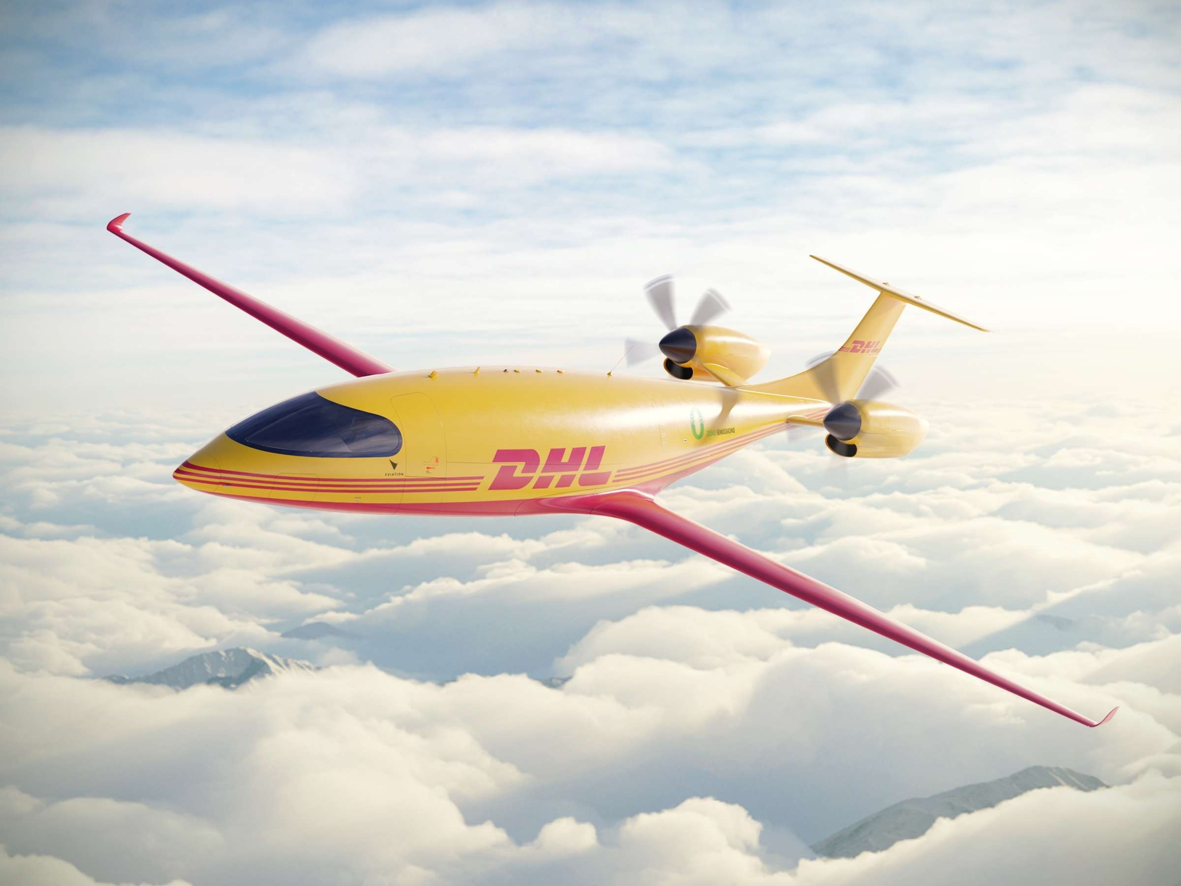 DHL, Elektroflugzeug, Erstflug, 2021, 2400x1800 HD Desktop