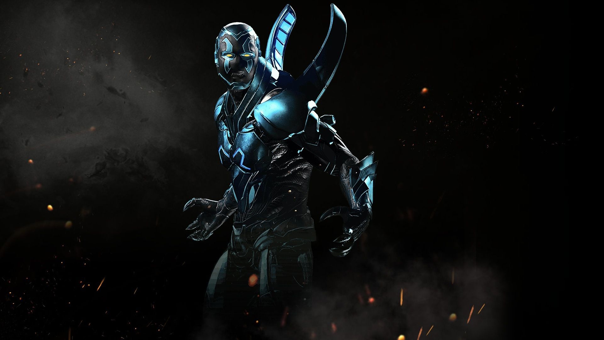 Blue Beetle, Injustice 2 Wallpaper, 1920x1080 Full HD Desktop