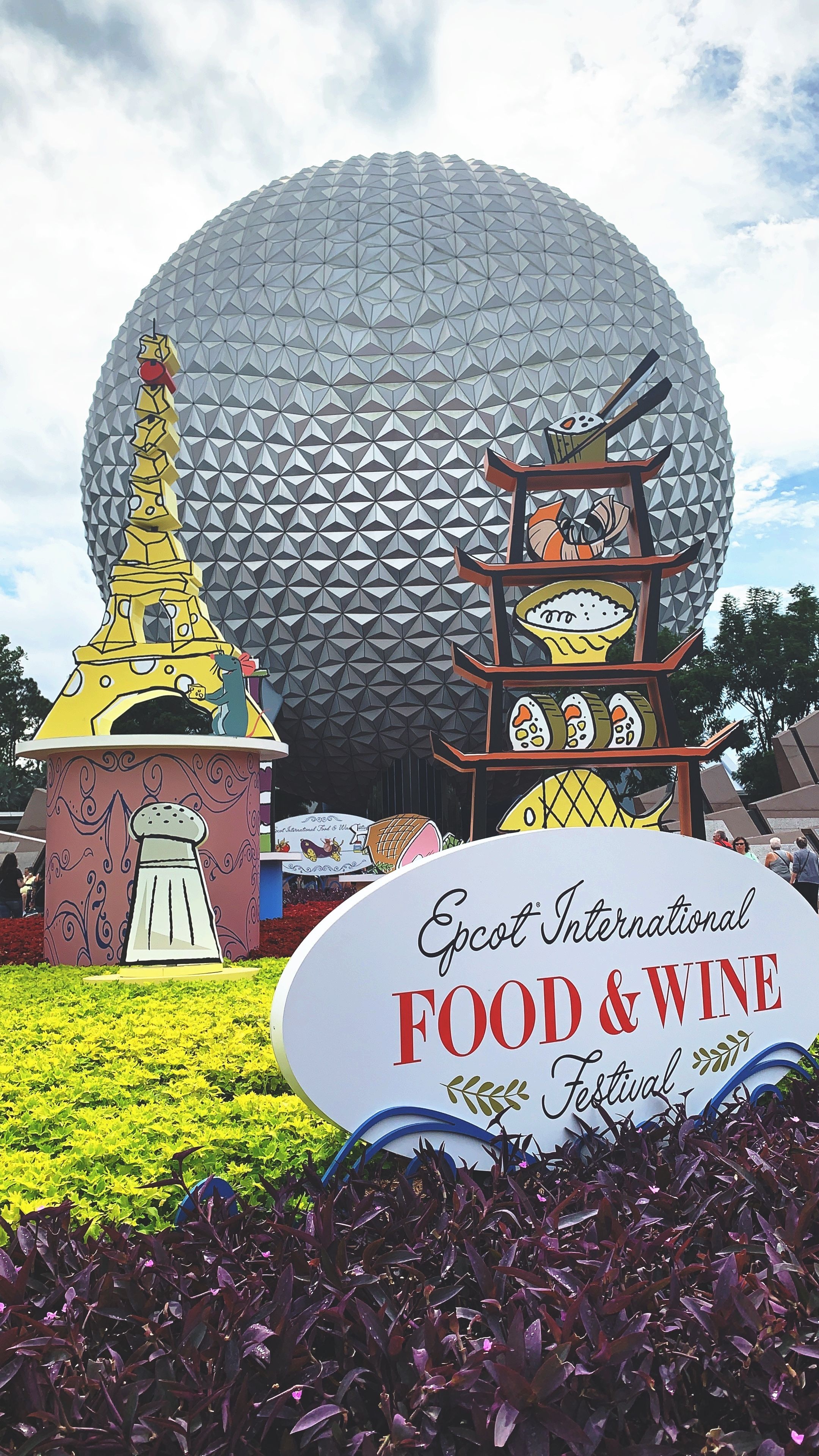 Epcot Park, Wine Festival, International recipes, Wine recipes, 2160x3840 4K Phone