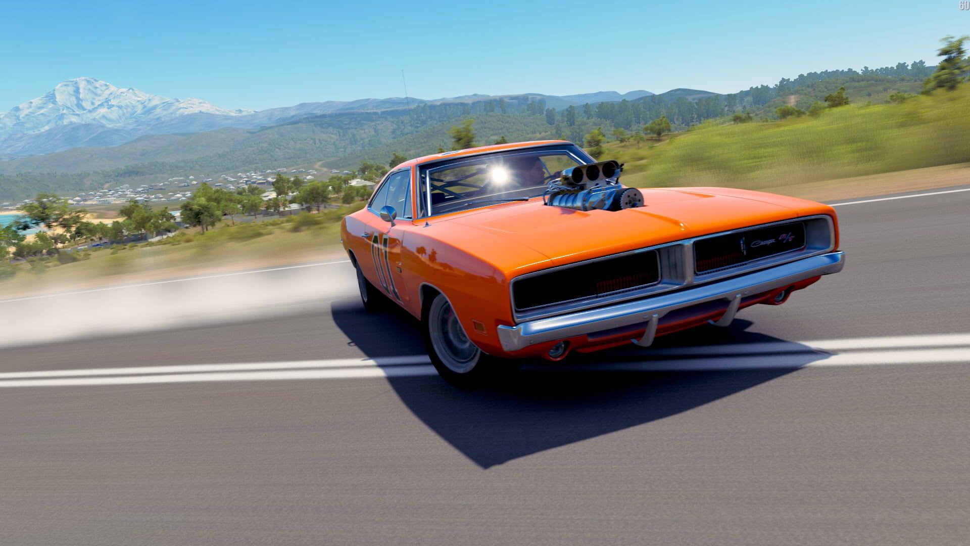 Forza Horizon 4 Drift, General Lee Car Wallpaper, 1920x1080 Full HD Desktop