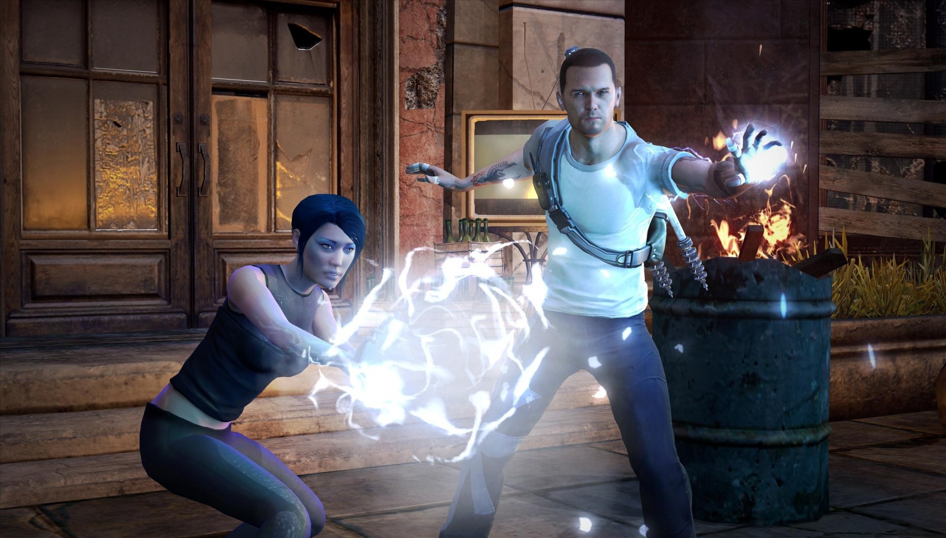 Lucy Kuo, inFAMOUS 2 Wallpaper, 1920x1100 HD Desktop