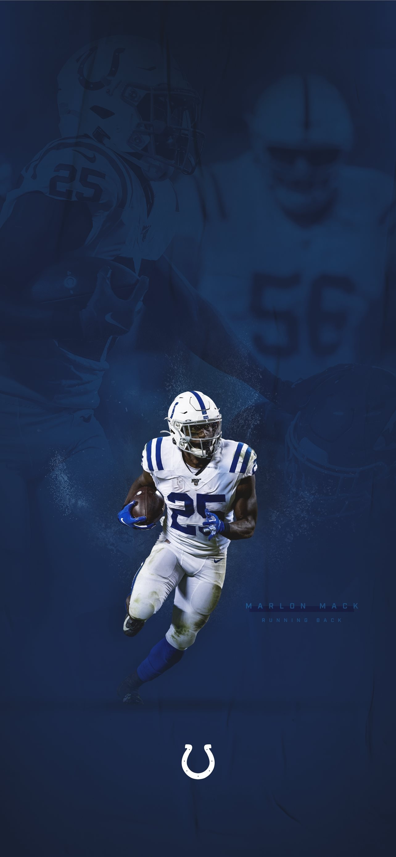 Marlon Mack, Indianapolis Colts Wallpaper, 1290x2780 HD Phone