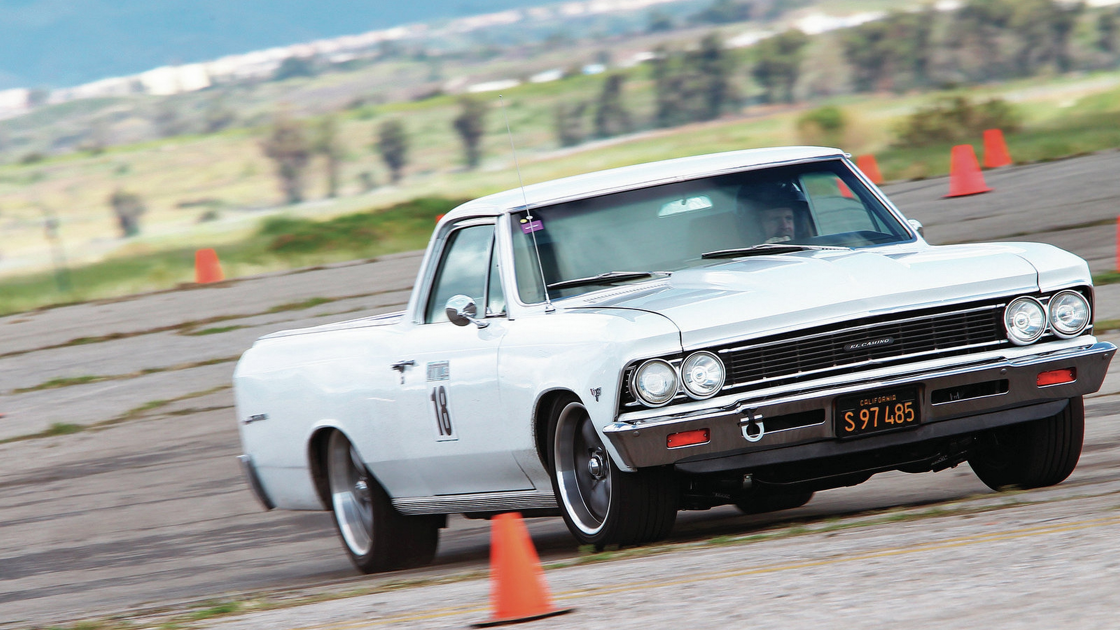 Chevrolet El Camino, Autocross Wallpaper, 3840x2160 4K Desktop