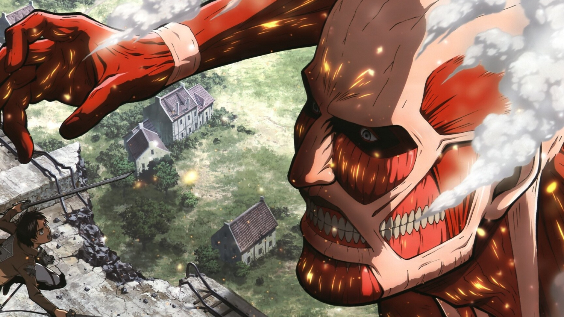 Attack on Titan, Ultra HD wallpapers, 4K widescreen, Best background options, 1920x1080 Full HD Desktop