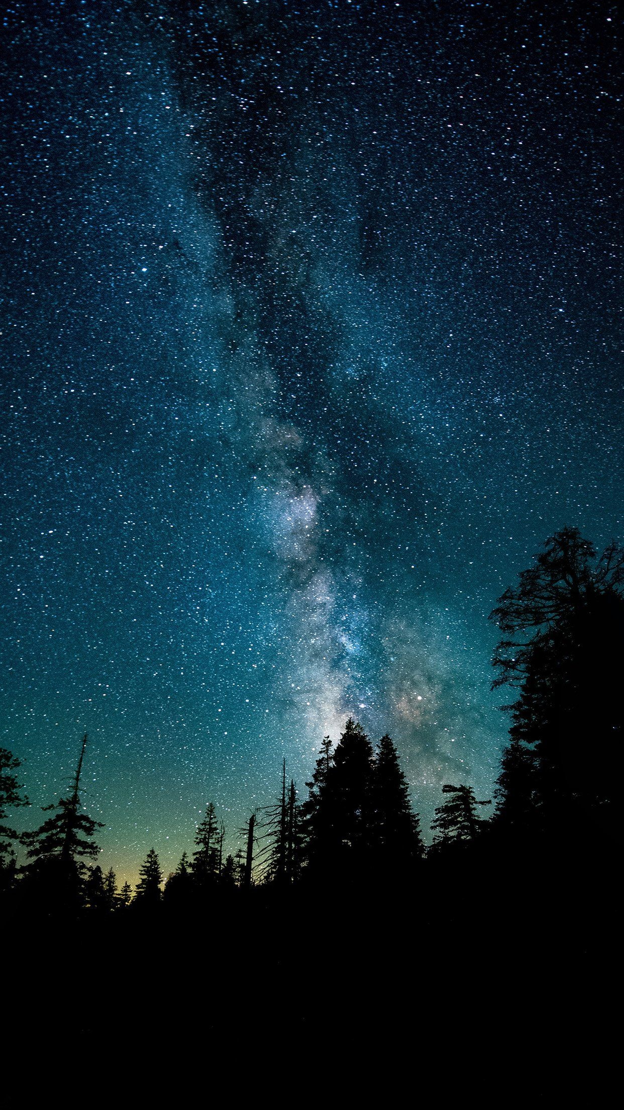 Night sky, iPhone wallpapers, 1250x2210 HD Phone