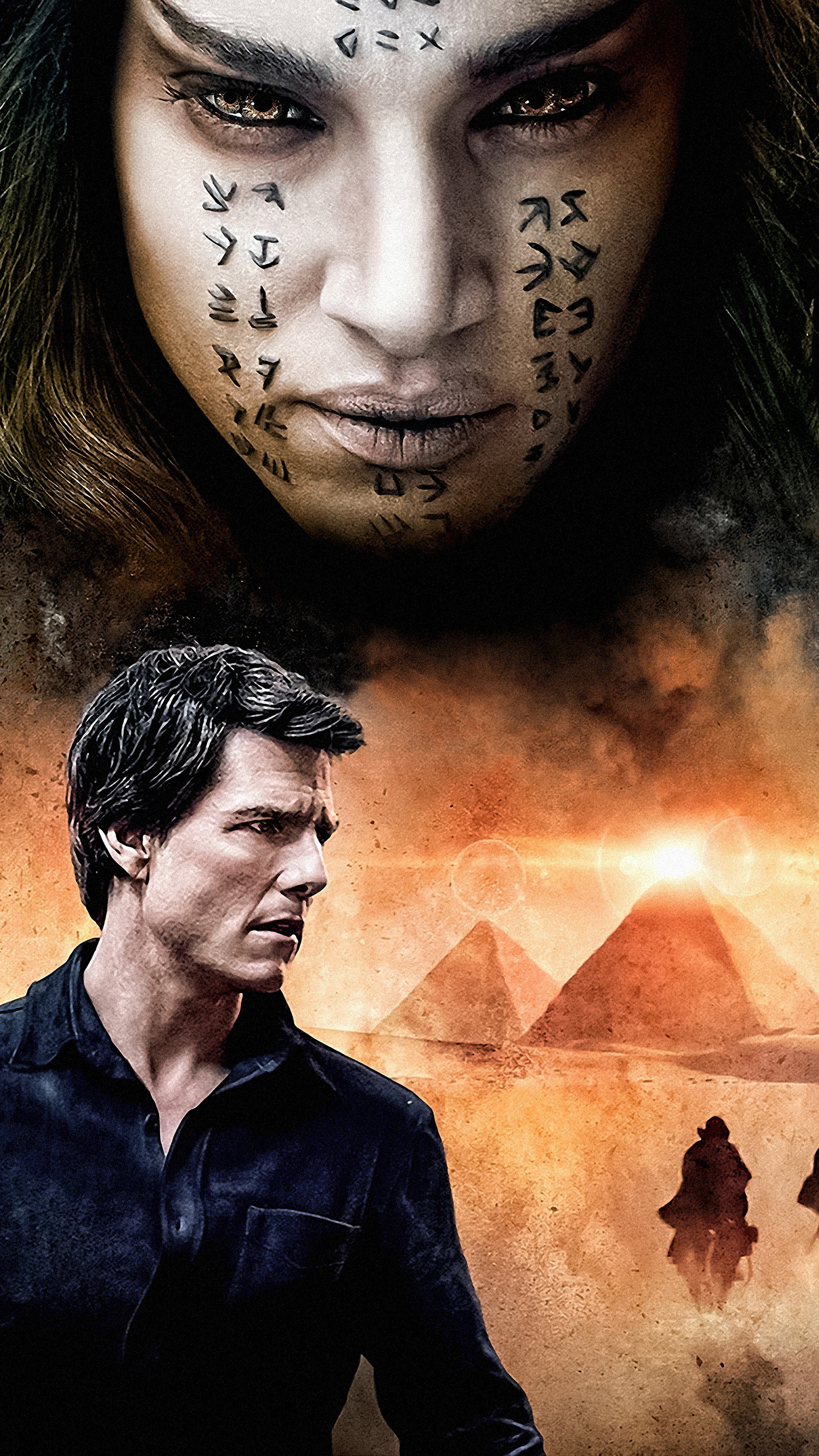 The Mummy, 4K wallpapers, Sony Xperia phones, Action-packed visuals, 2160x3840 4K Phone