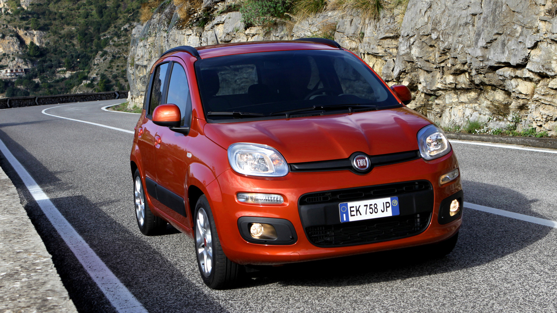 Fiat Panda, Hatchback joy, Compact city ride, European flair, 1920x1080 Full HD Desktop