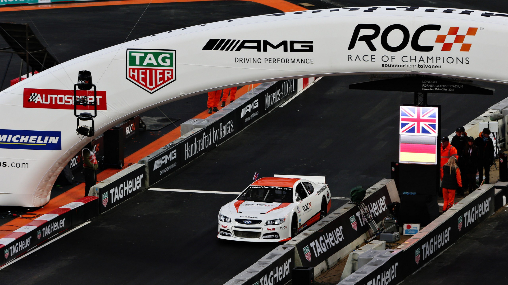 Race of Champions, Thrilling racing event, Top racing talent, High-stakes competition, 1920x1080 Full HD Desktop