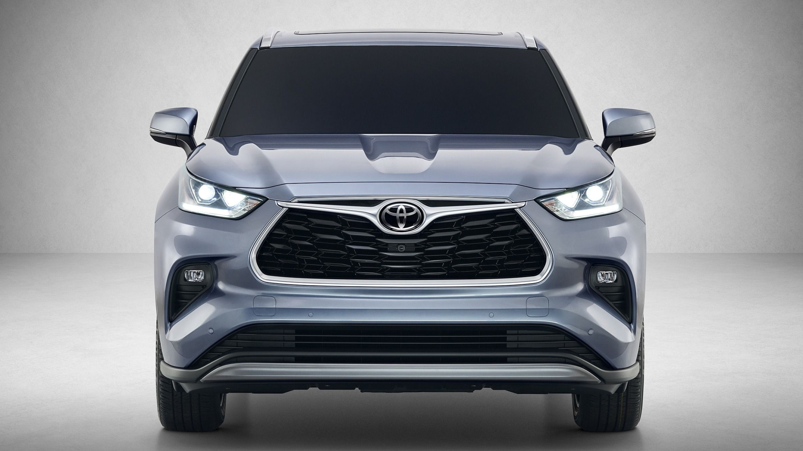 Front View, Toyota Highlander Wallpaper, 2560x1440 HD Desktop