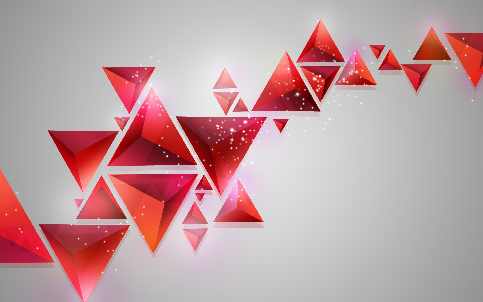 Pyramids, Abstract Shapes Wallpaper, 1920x1200 HD Desktop