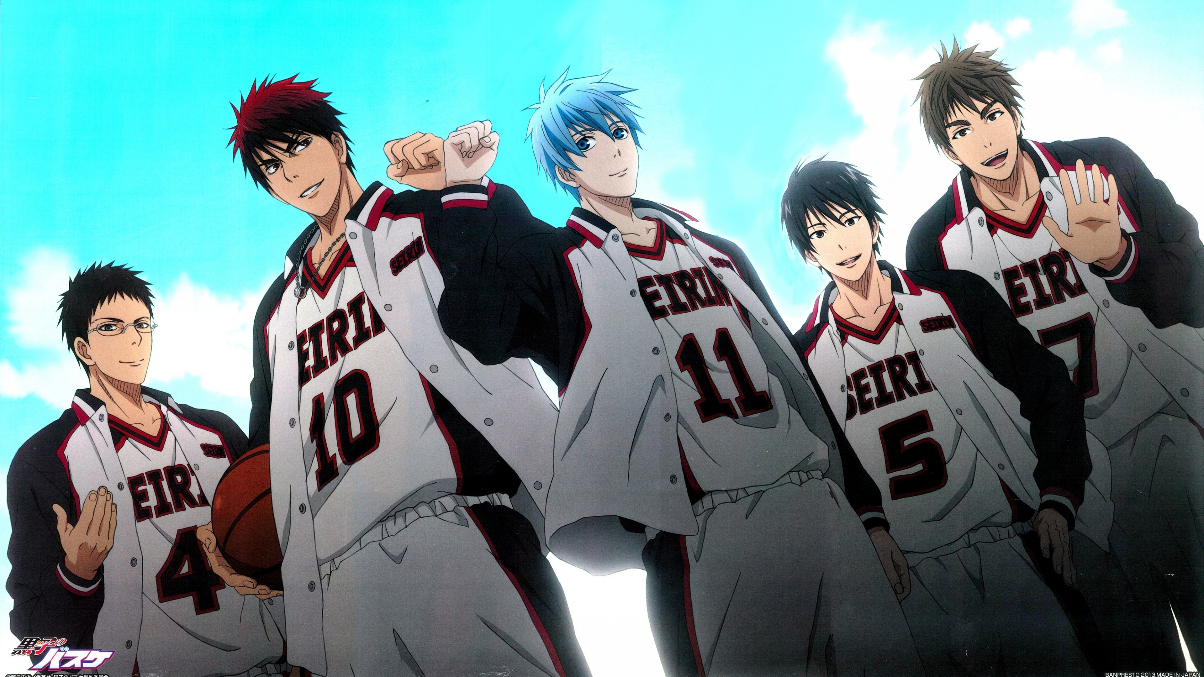 Kuroko's Basketball, Kuroko no Basket, UHD TV, 3840x2160 4K Desktop