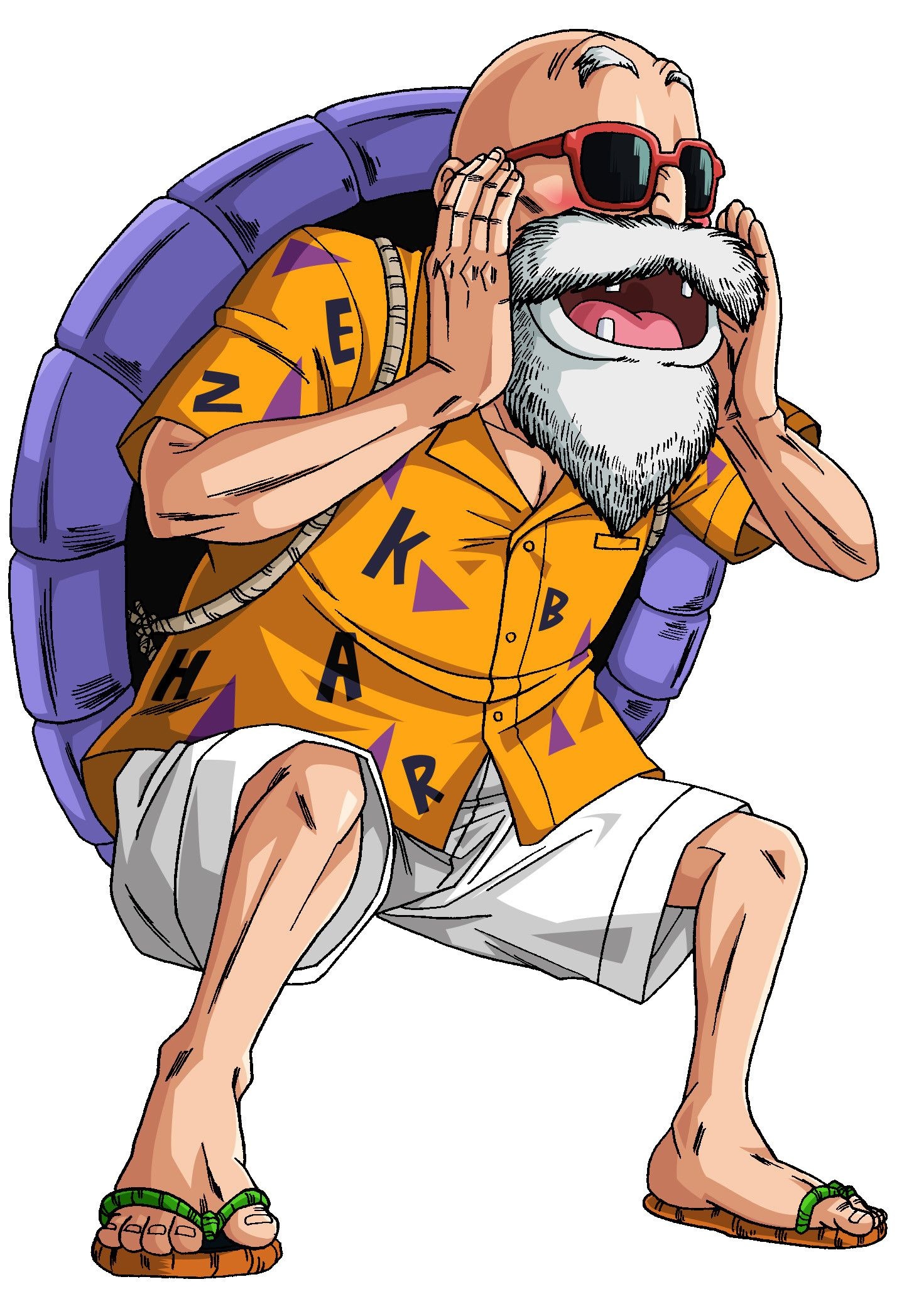 Master Roshi, Maestro Rochi, Goku's mentor, Dragon Ball character design, 1470x2100 HD Phone