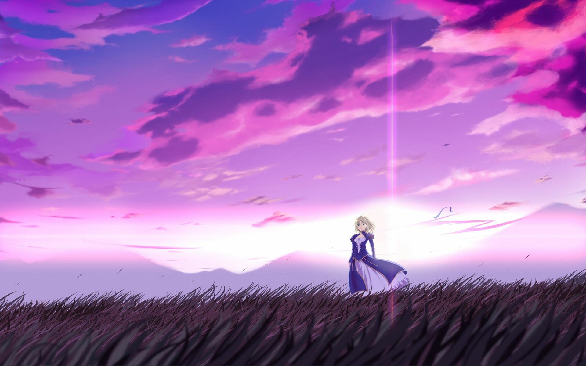 Fate/stay night, Saber wallpapers, Fate series HD landscape, 1920x1200 HD Desktop