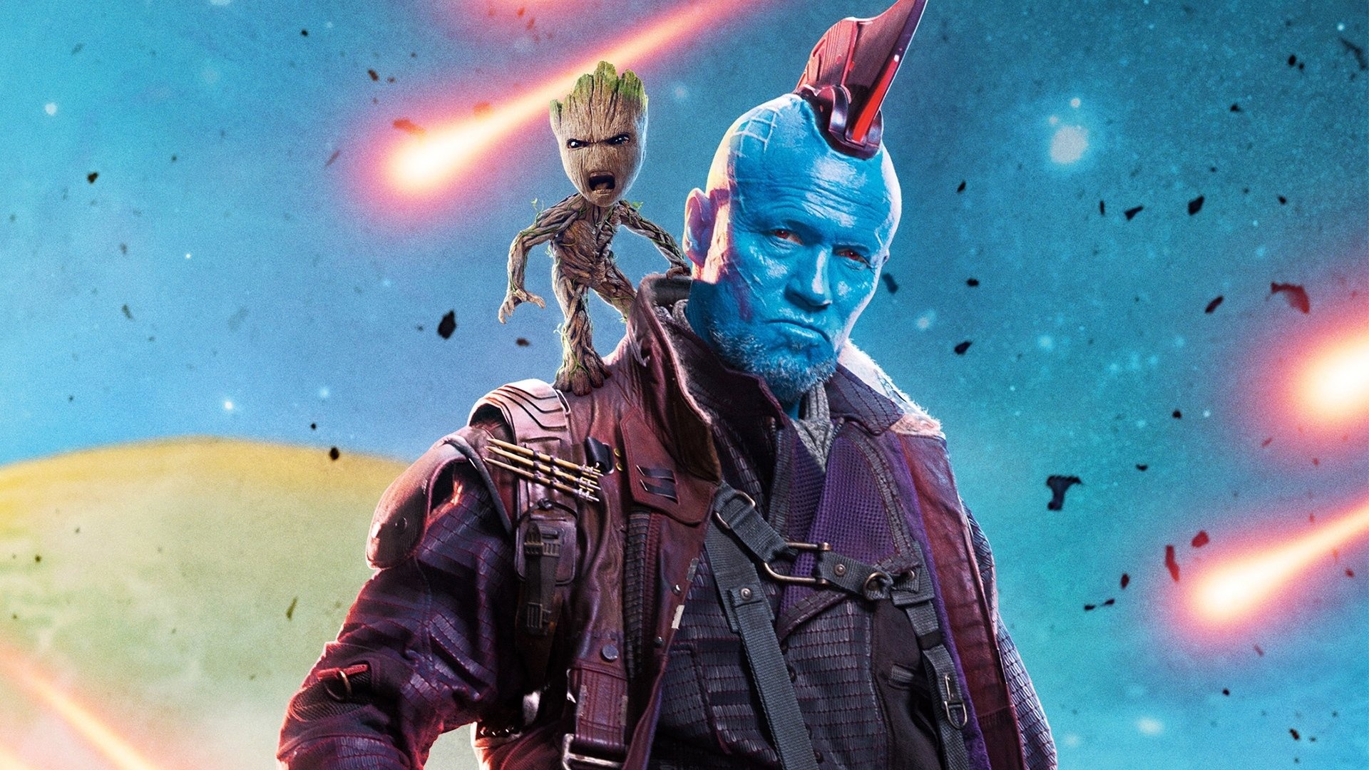 Yondu Udonta, Baby Groot Wallpaper, 1920x1080 Full HD Desktop