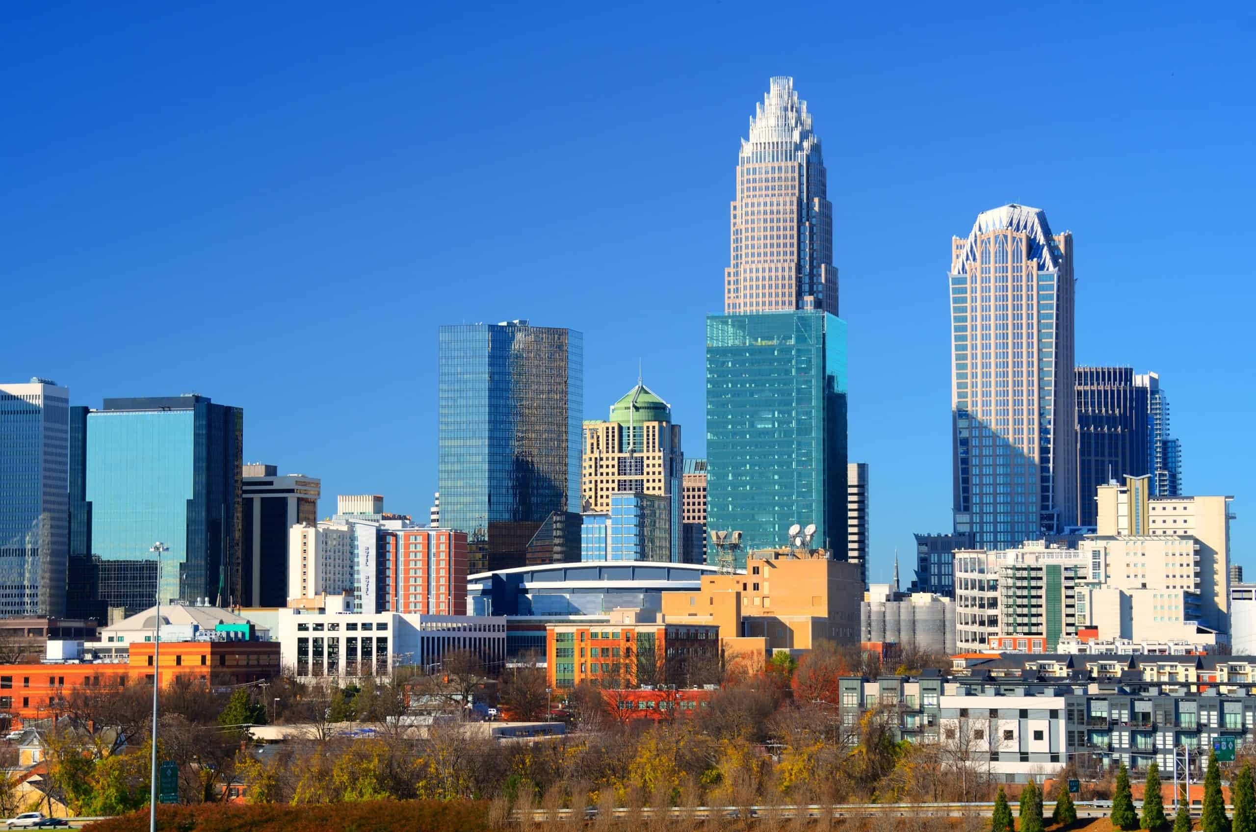 Charlotte NC Skyline, Travels, Best Things to Do, 2560x1700 HD Desktop