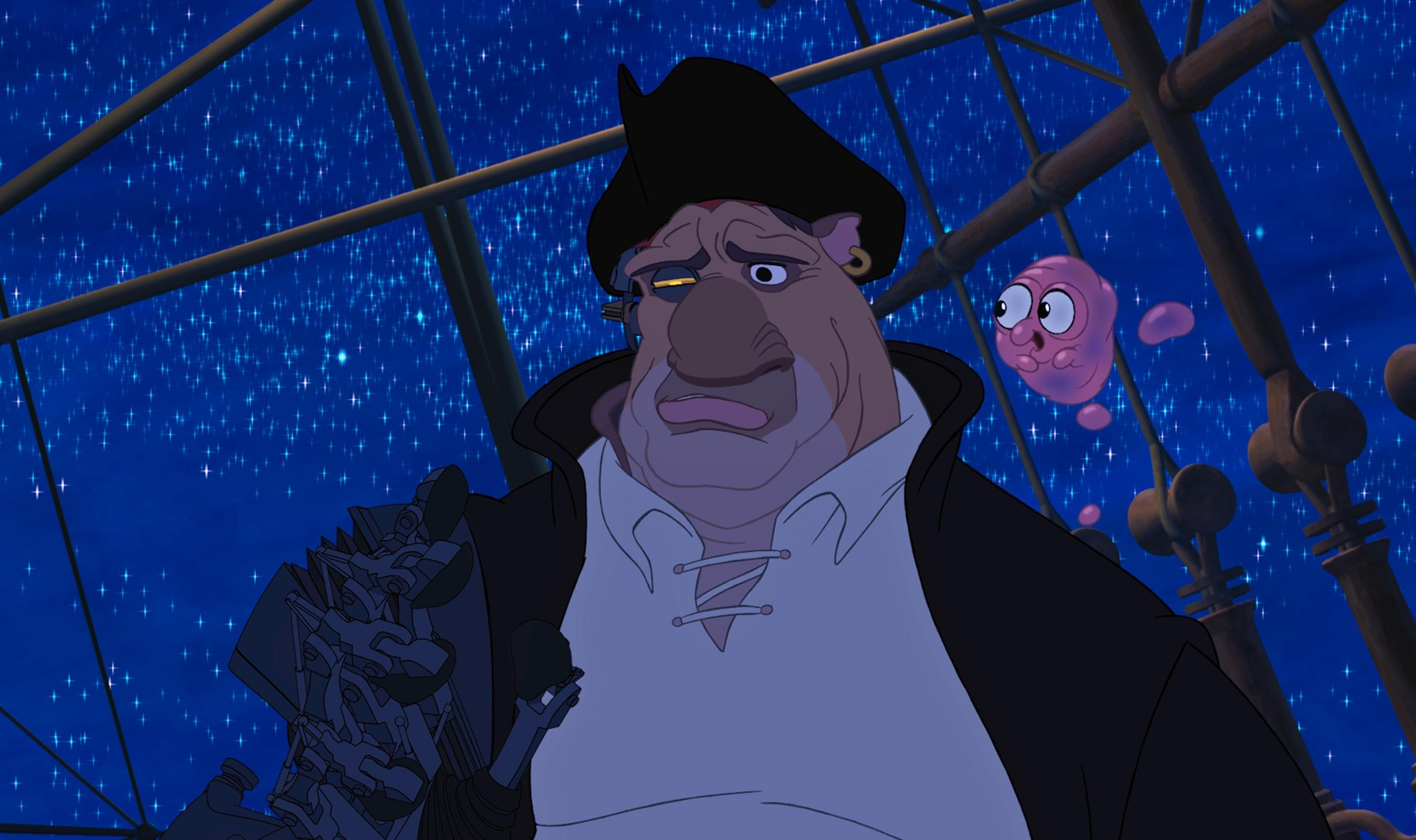 John Silver and Morph, Treasure Planet Wallpaper, 2700x1610 HD Desktop