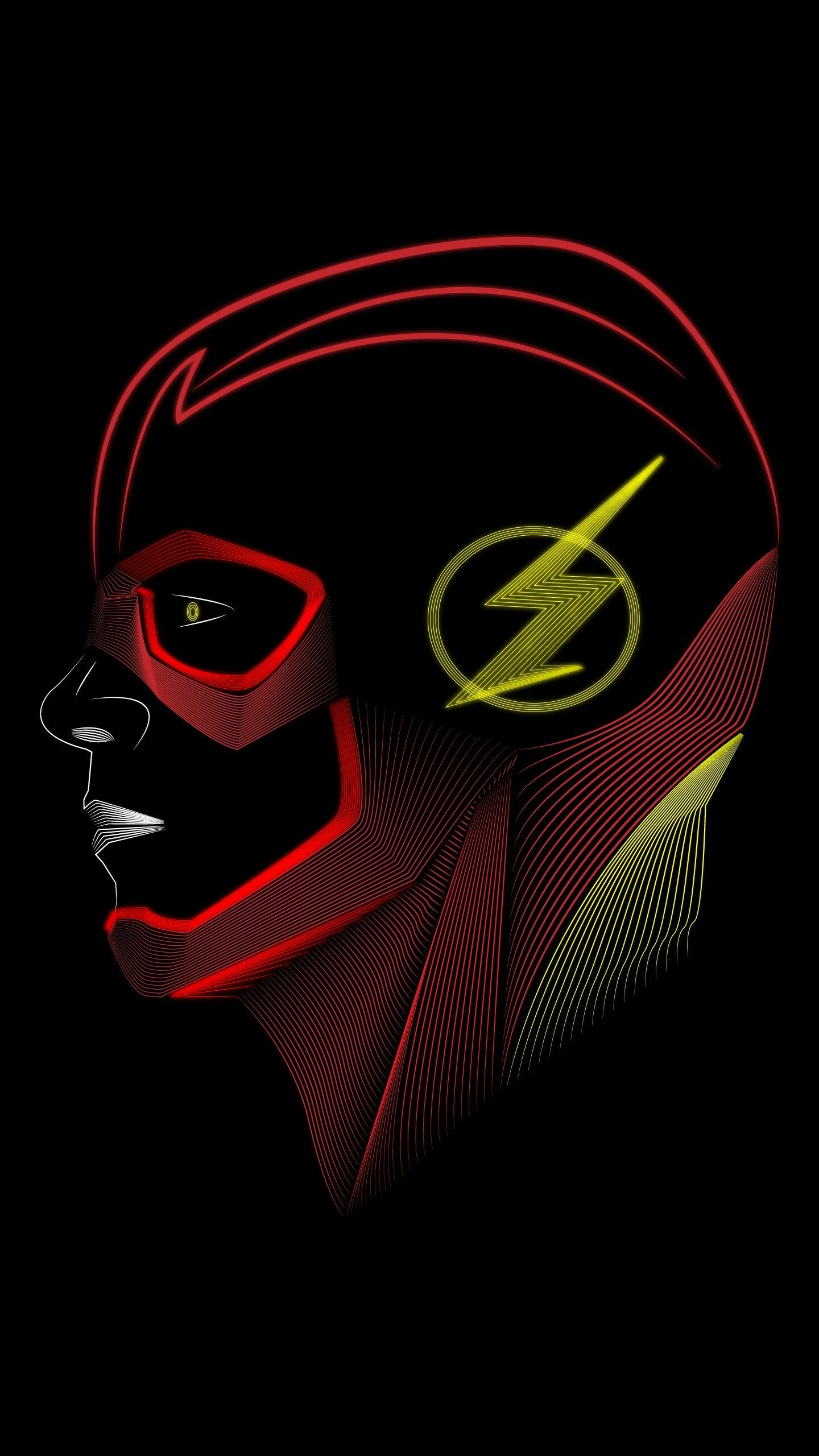 The Flash iPhone wallpaper, Flash comics, 1440x2560 HD Phone