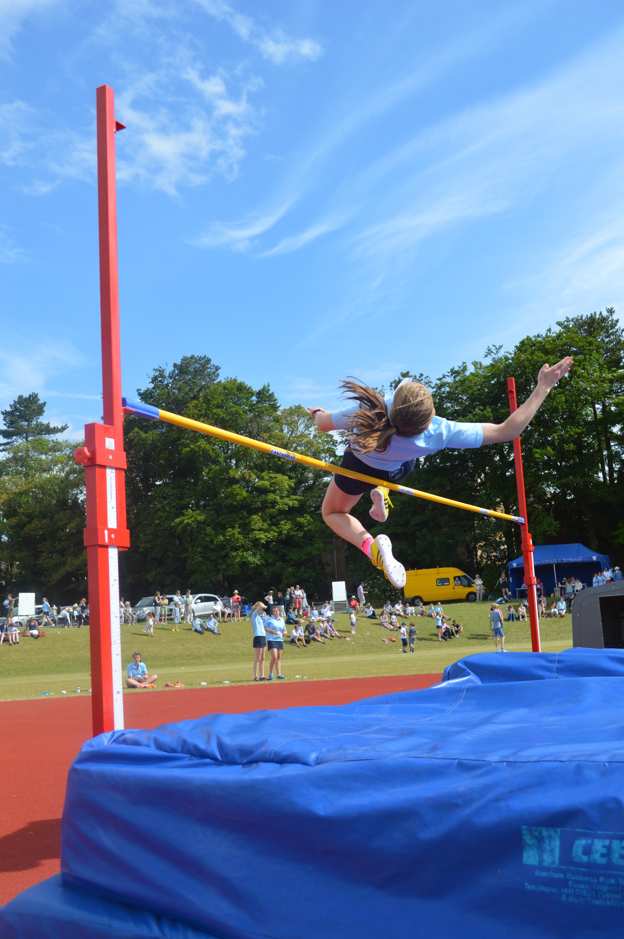 St. Swithun School, High Jump Wallpaper, 2000x3010 HD Phone