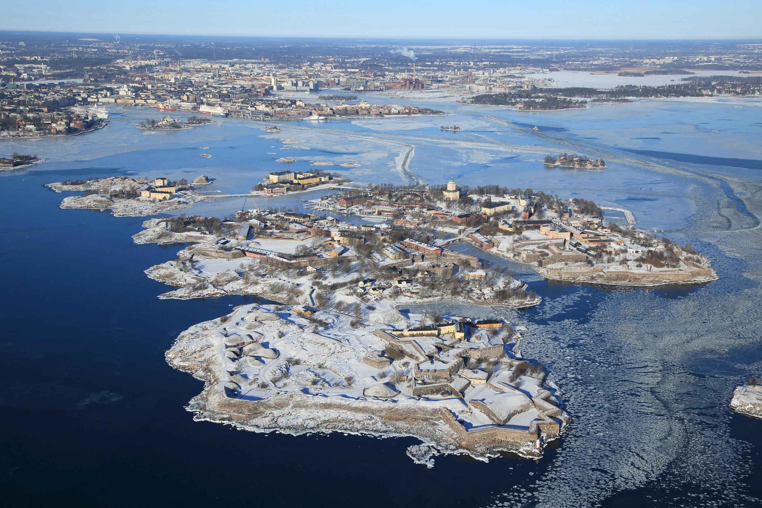 Helsinki Travels, Suomenlinna Fortress, Finland, historical, 2600x1740 HD Desktop