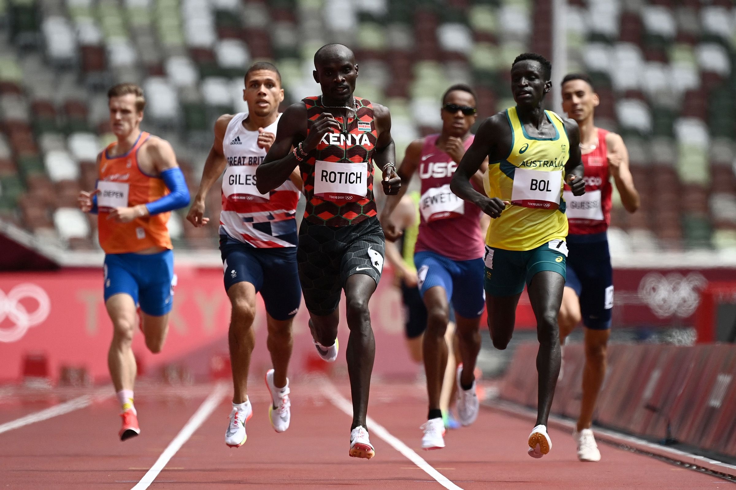 Ferguson Cheruiyot Rotich, McLaughlin Muhammad Bol, One step nearer, 2400x1600 HD Desktop