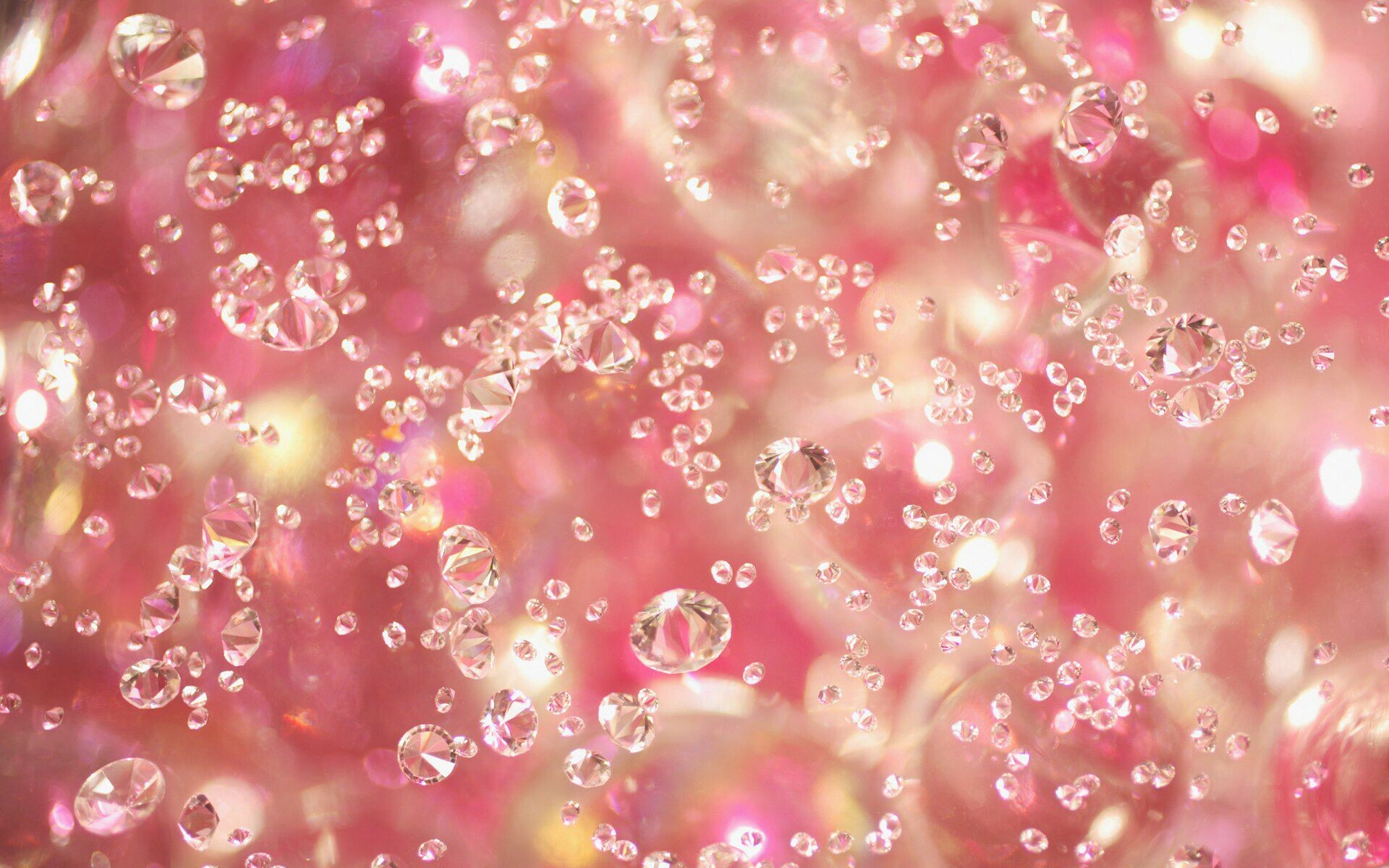 Pink jewels wallpaper, Romantic and dreamy, Delicate beauty, Elegance and grace, 1920x1200 HD Desktop