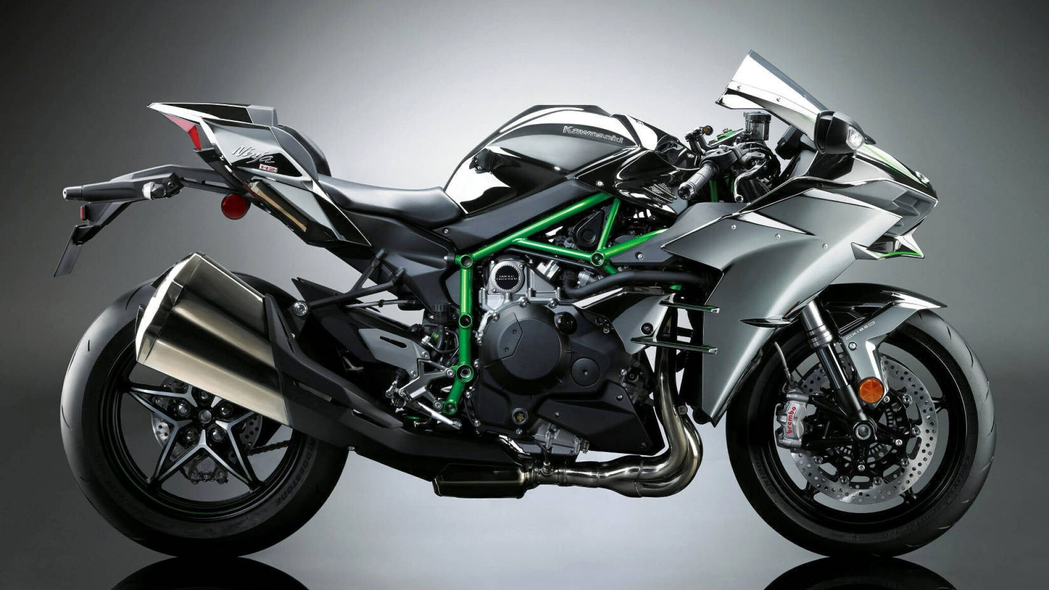 Kawasaki Ninja H2, Bikes Wallpaper, 2050x1160 HD Desktop