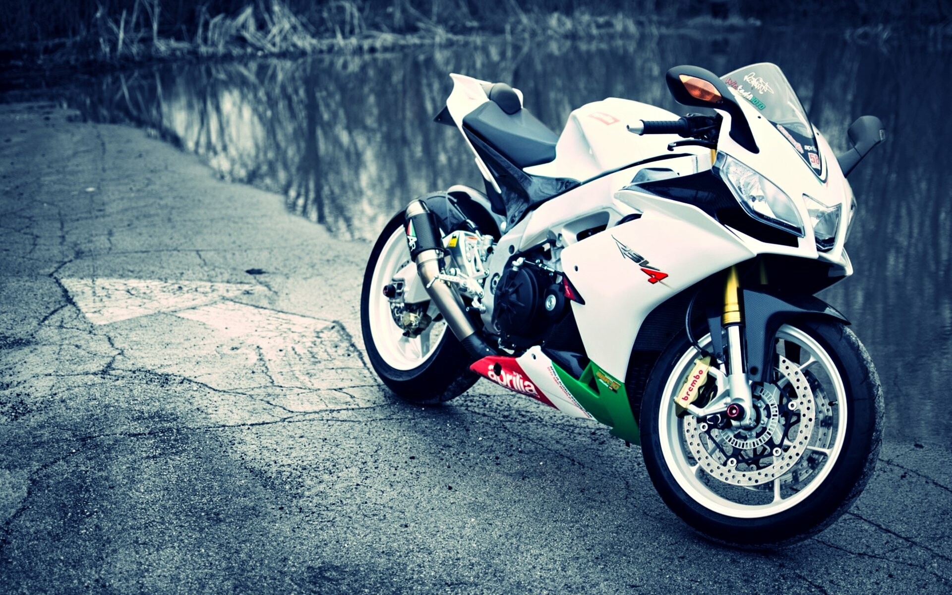 Aprilia RSV4, Motorcycle wallpapers, High-definition backgrounds, Sportbike, 1920x1200 HD Desktop