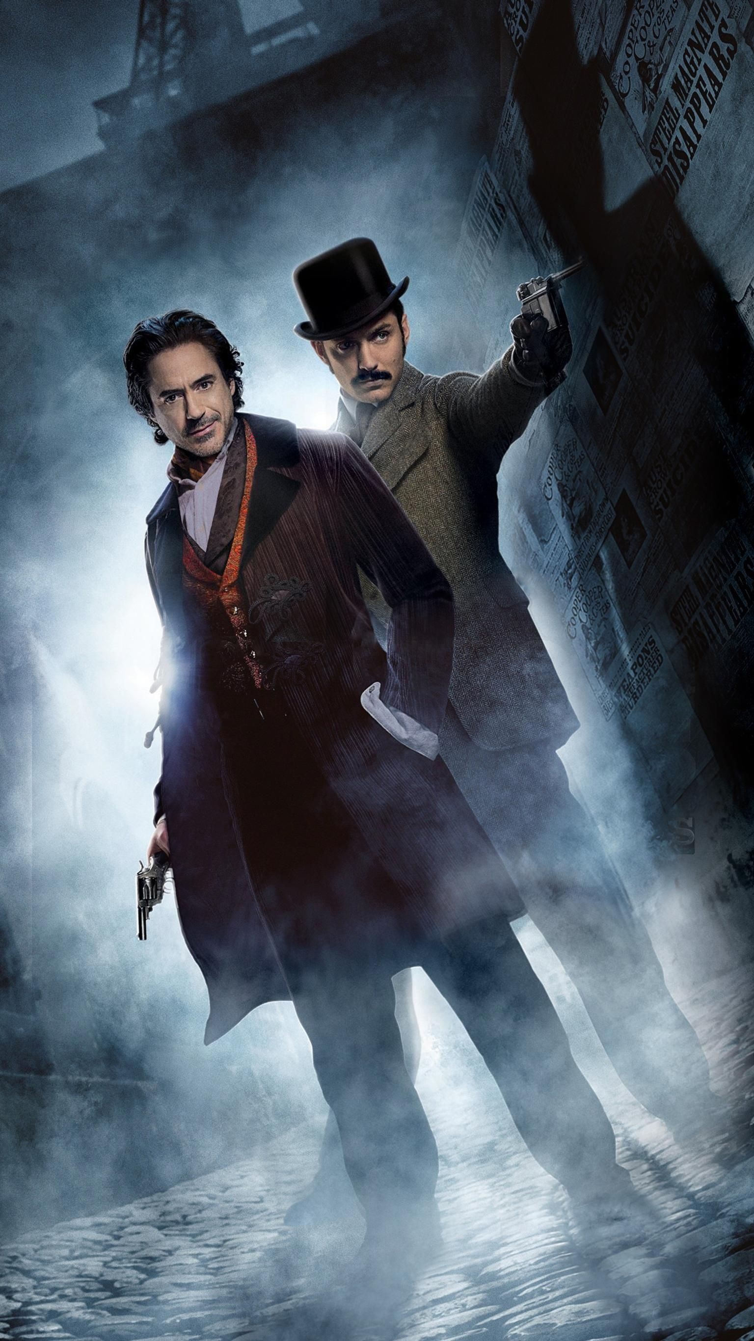 Sherlock Holmes, Game of Shadows 2011, Phone wallpaper, Moviemania, 1540x2740 HD Phone