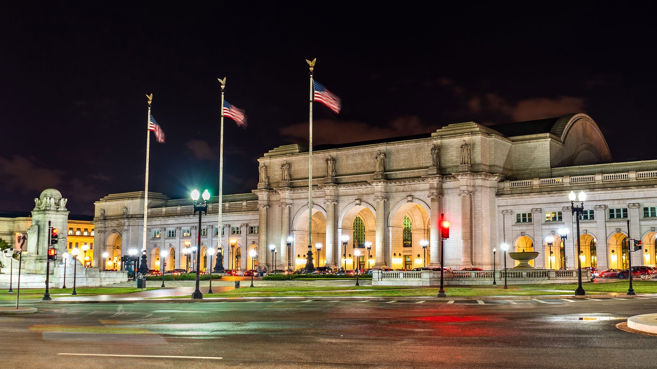 Union Station, Travels, Activity, Construction, 2130x1200 HD Desktop