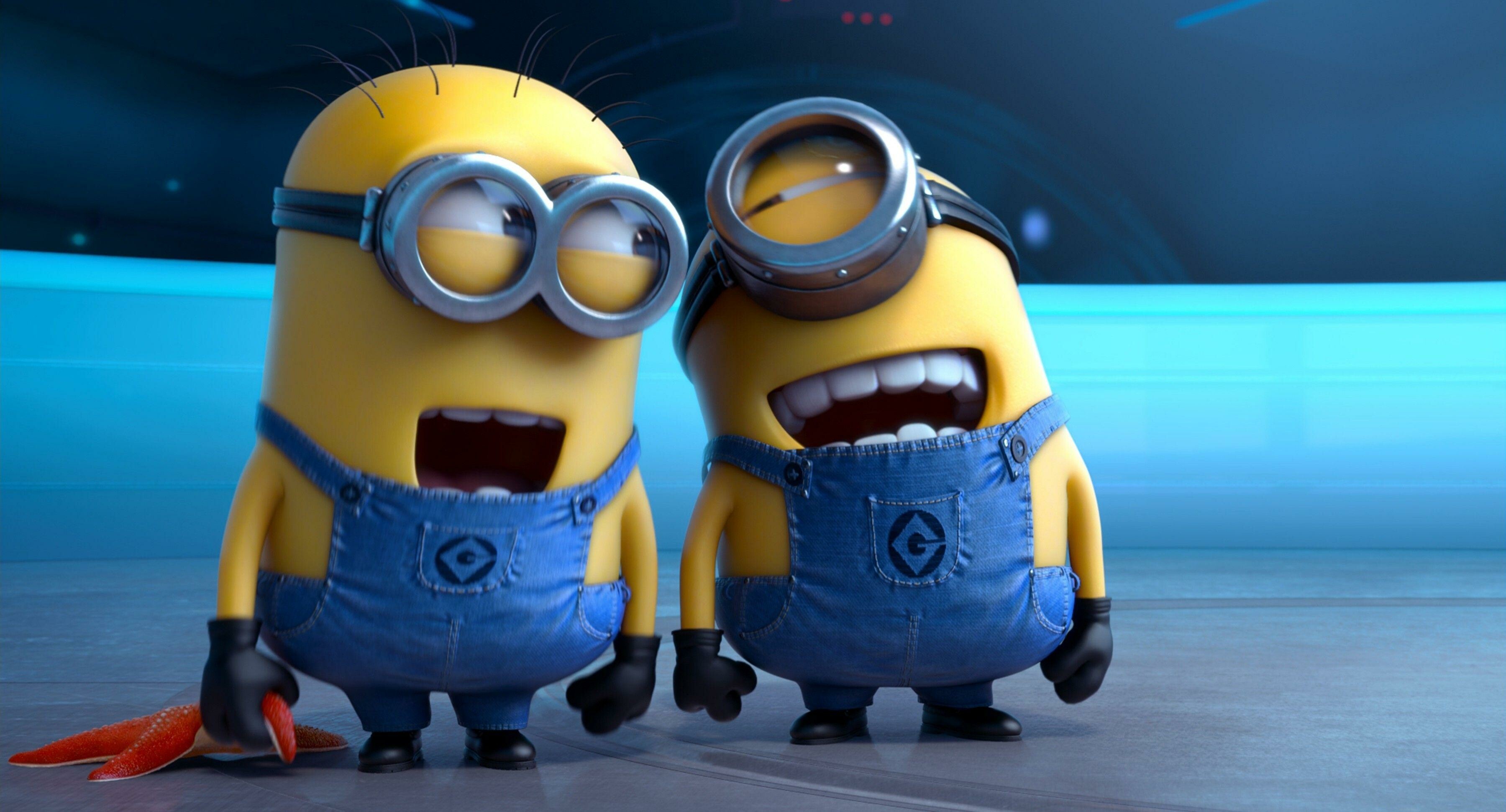 Despicable Me in HD, Adorable minions, Animated fun, Villainous charm, 3600x1950 HD Desktop