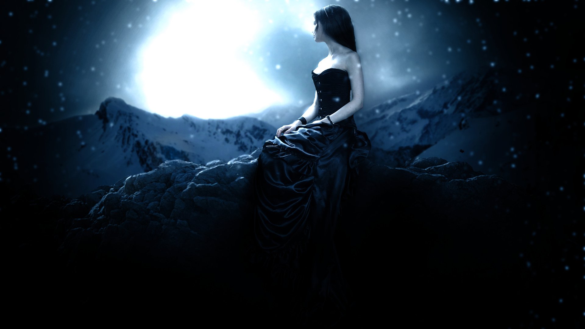 Gothic HD wallpapers, Dark artistry, Ethereal beauty, Gothic aesthetics, 1920x1080 Full HD Desktop