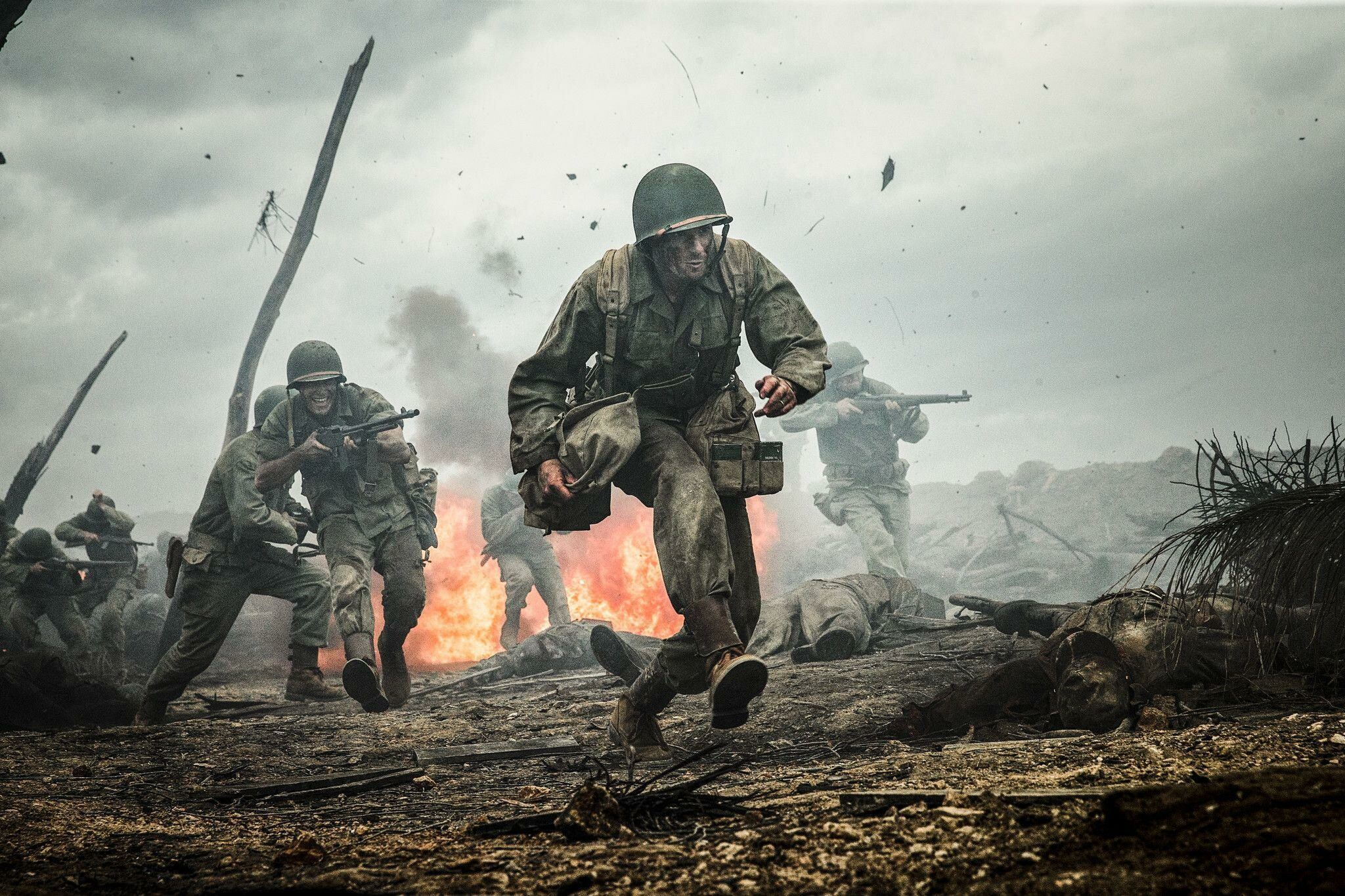 Hacksaw Ridge, Moving war film, Unyielding faith, Sacrifice and redemption, 2050x1370 HD Desktop