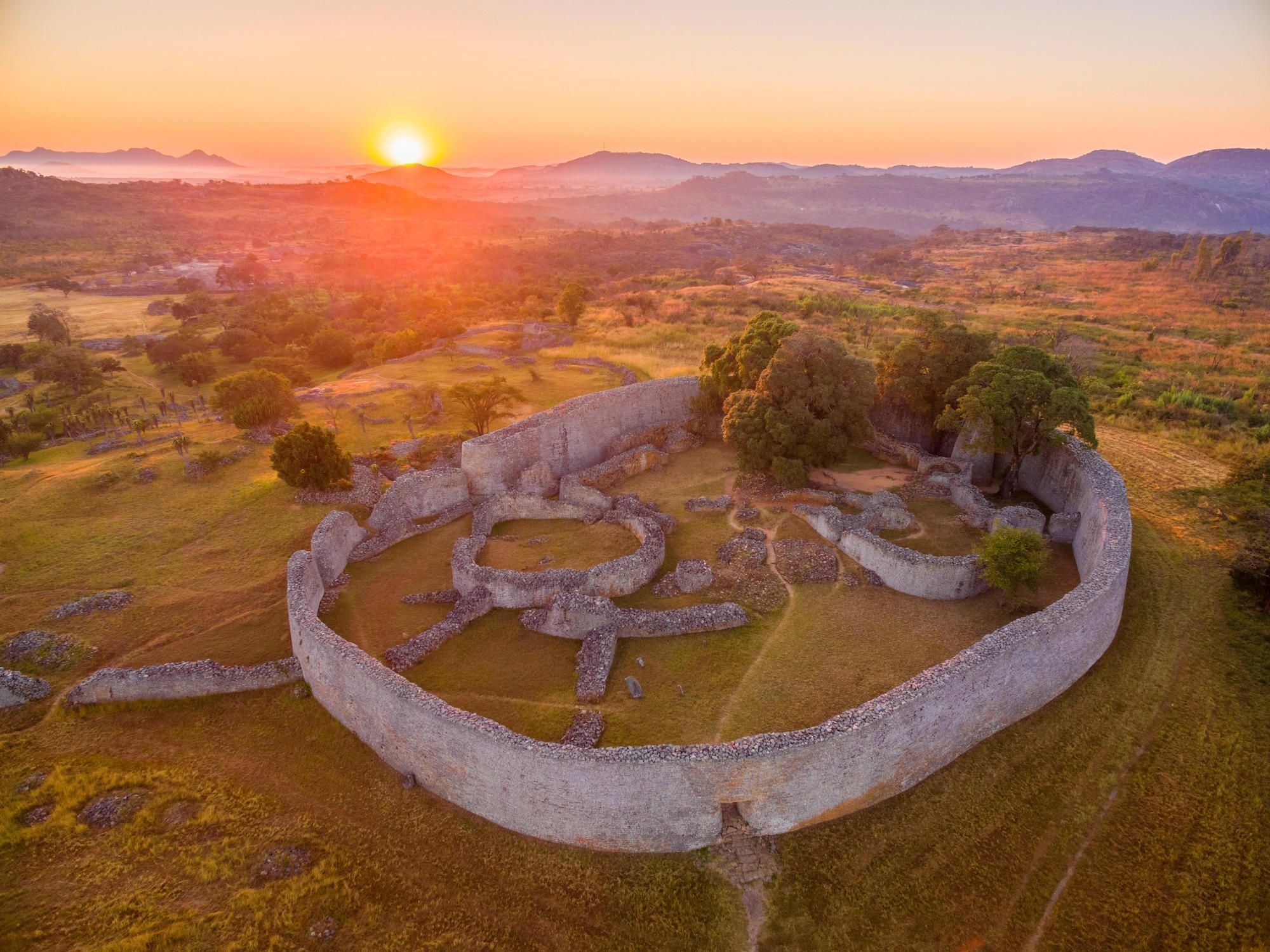 Great Zimbabwe, National Geographic Society, Ancient wonder, African history, 2000x1500 HD Desktop