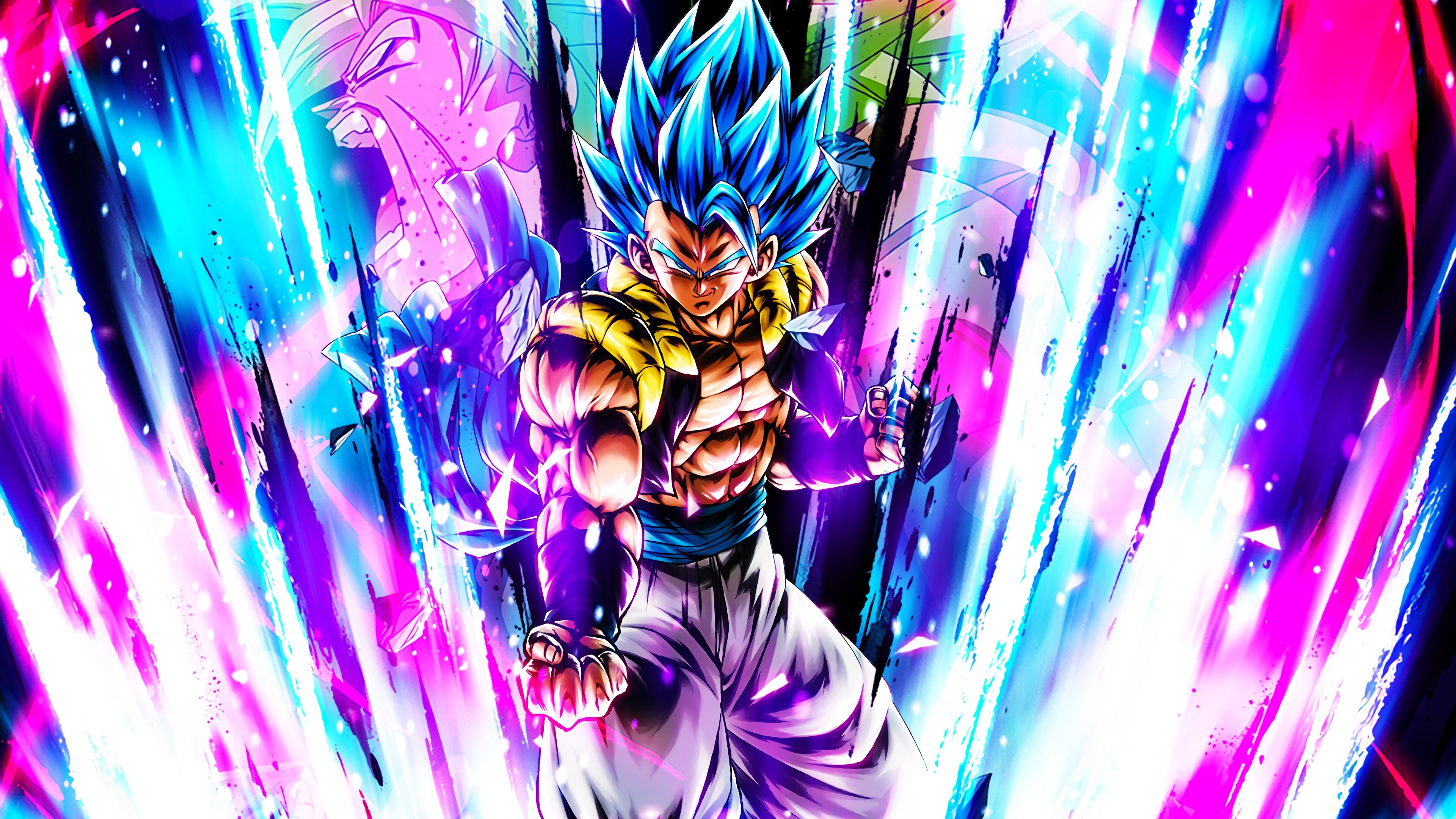 Dragon Ball Legends, Gogeta Wallpaper, 3840x2160 4K Desktop