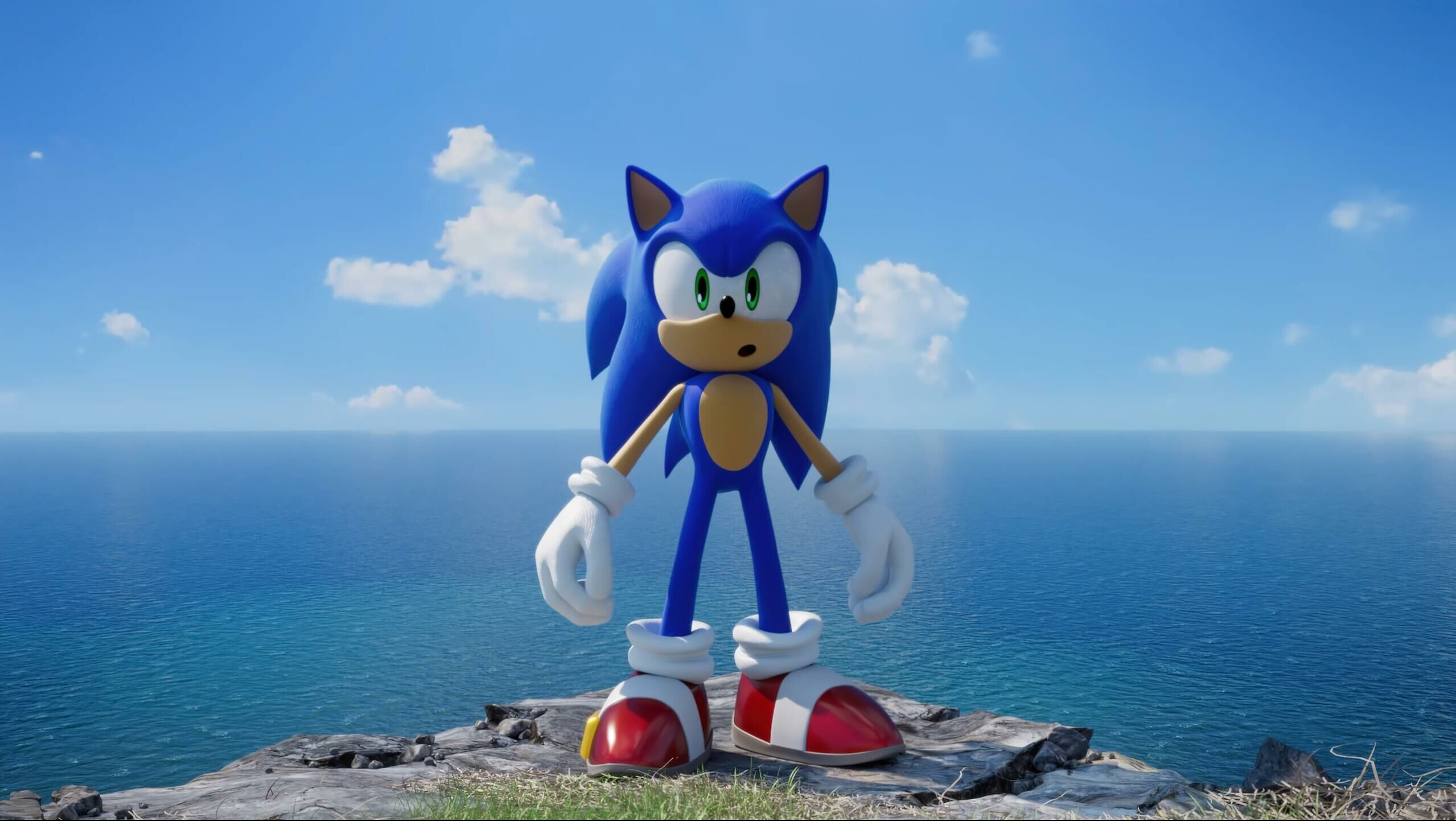 Sonic Frontiers, In-engine trailer, Sonic's next chapter, Thrilling visuals, 2560x1450 HD Desktop