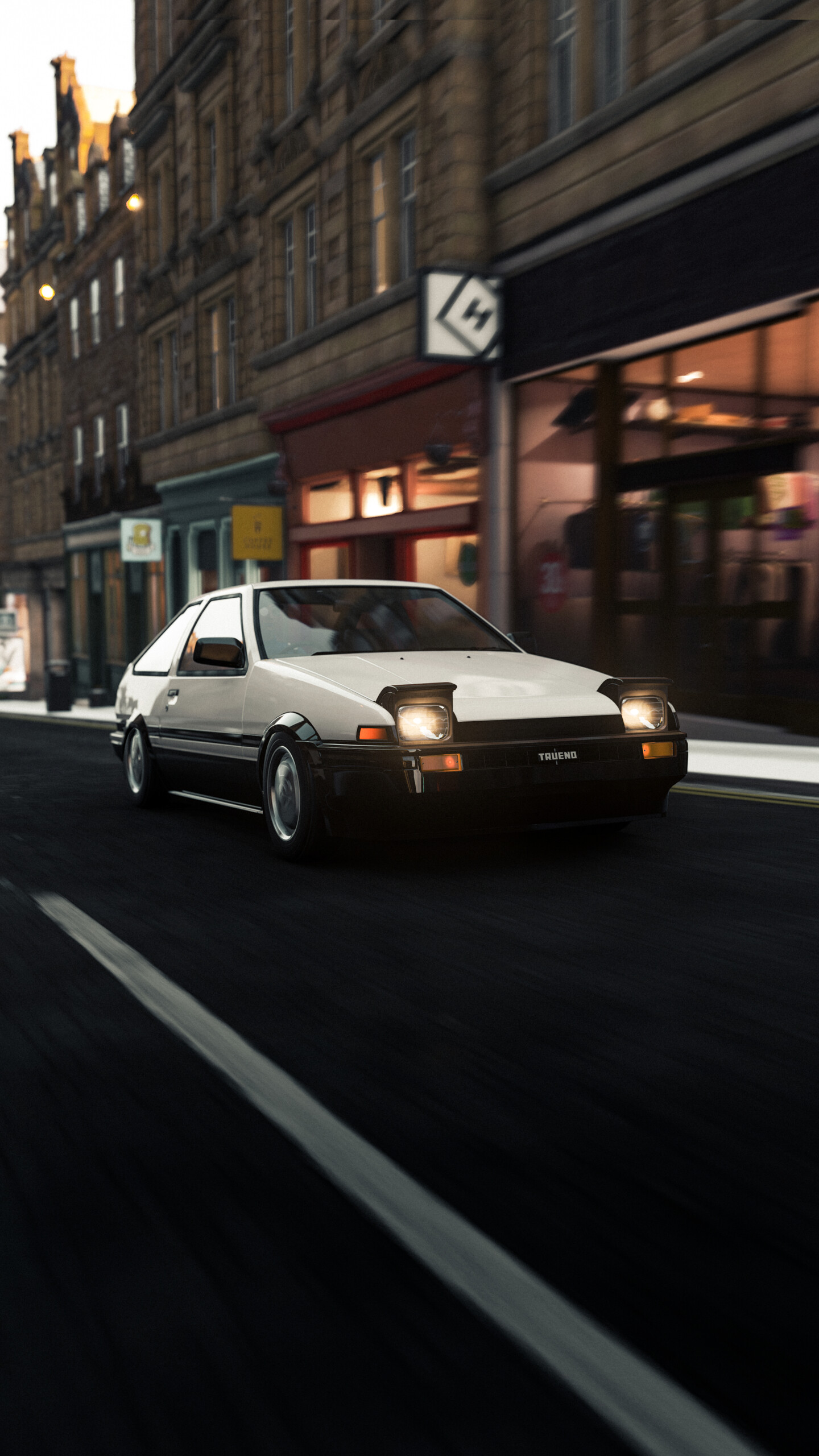 AE 86 Trueno, Toyota Wallpaper, 1440x2560 HD Phone