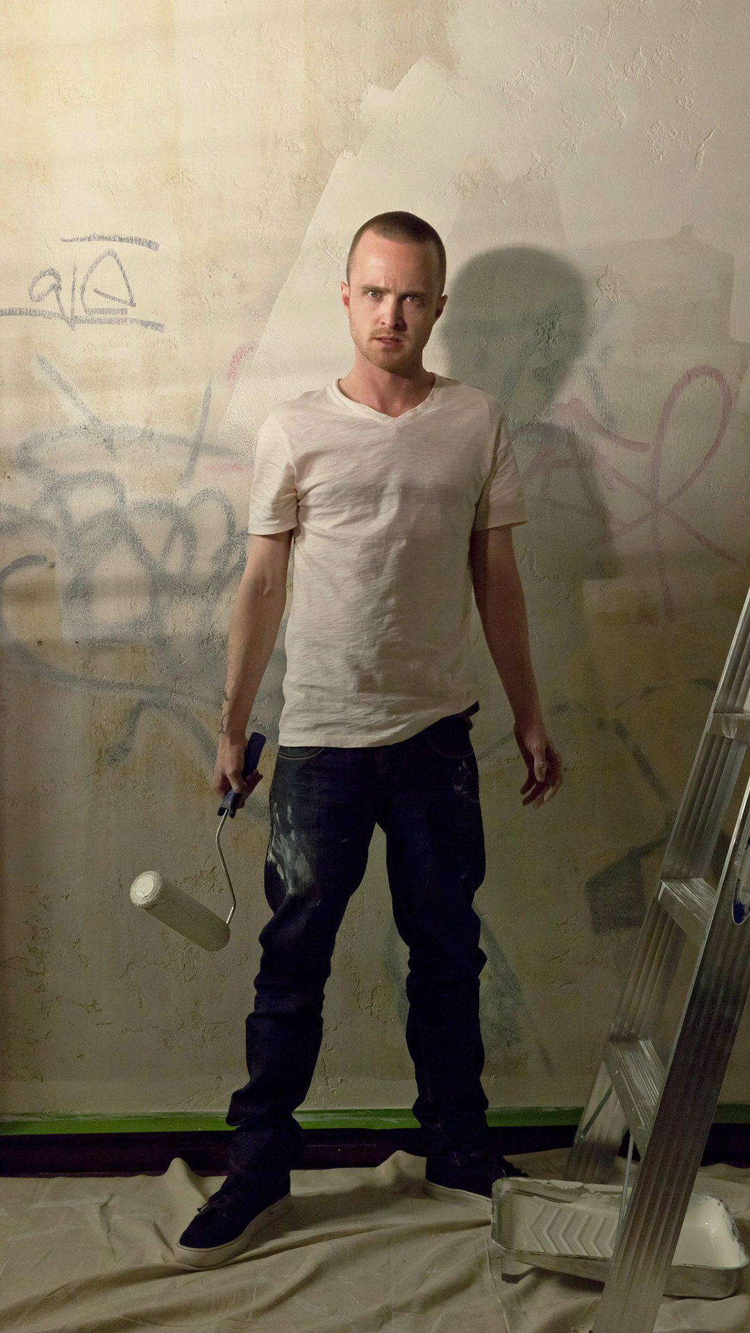 Aaron Paul, Aaron Paul Jesse Pinkman, Breaking Bad HTC One, Jesse Pinkman wallpapers, 1080x1920 Full HD Phone