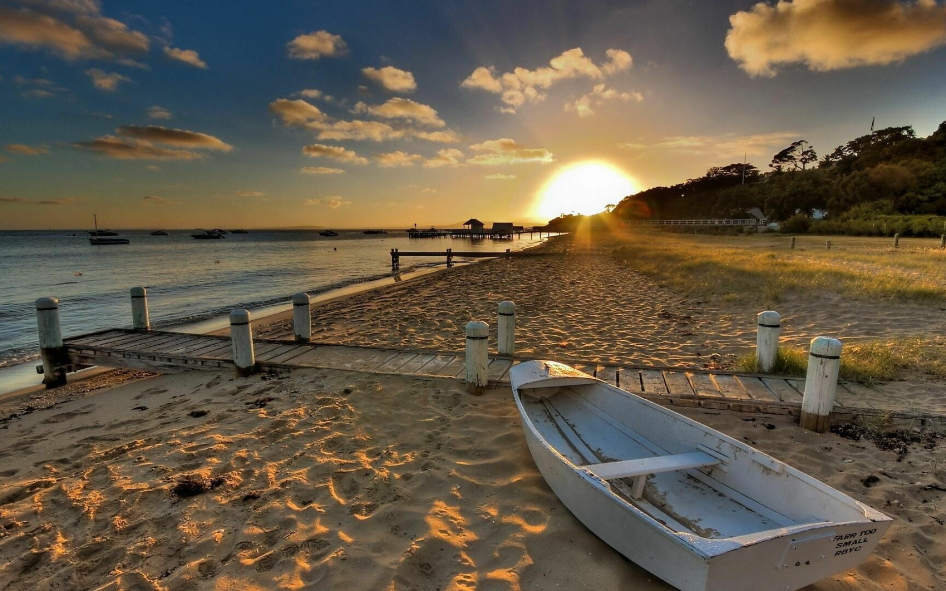 Beach bliss, Sunny shores, Summer vibes, Relaxation haven, 1920x1200 HD Desktop