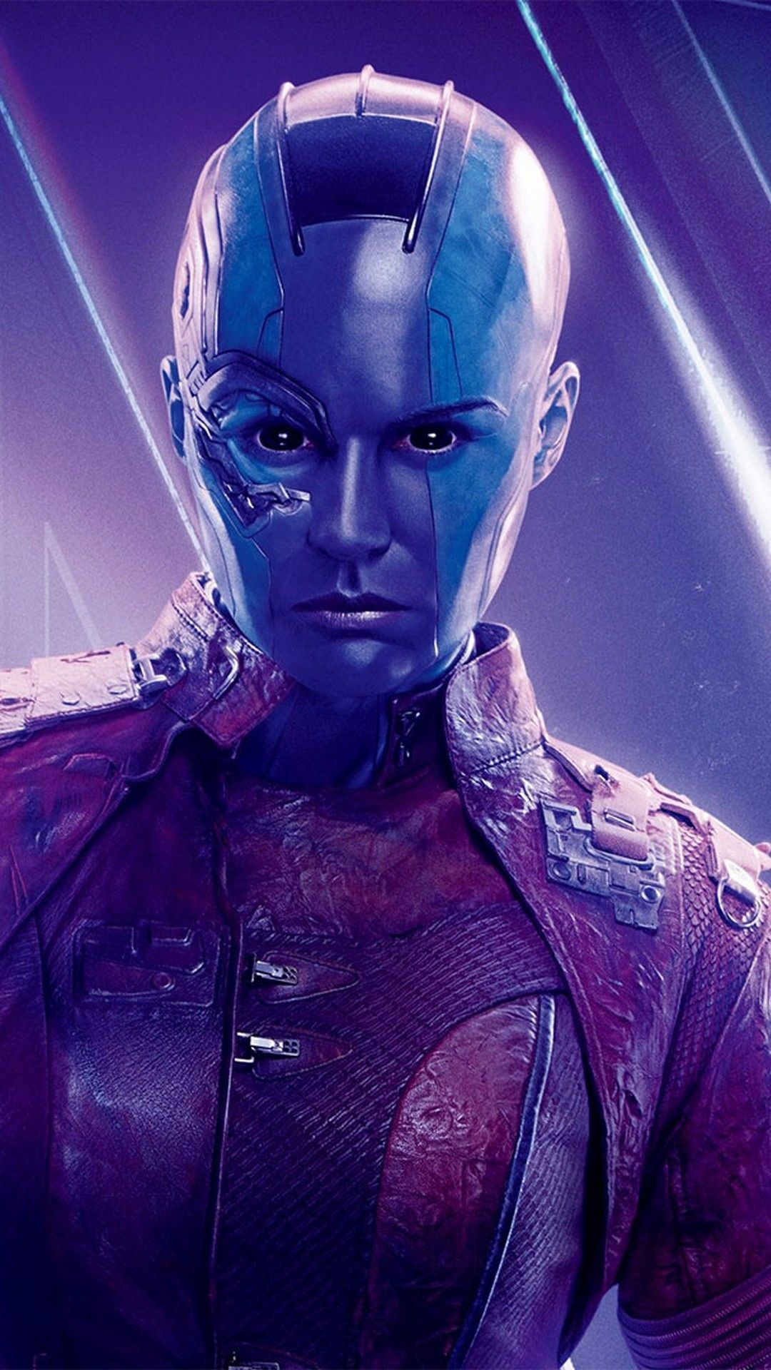 Nebula, Avengers Endgame, iPhone wallpaper, Movie poster, 1080x1920 Full HD Phone