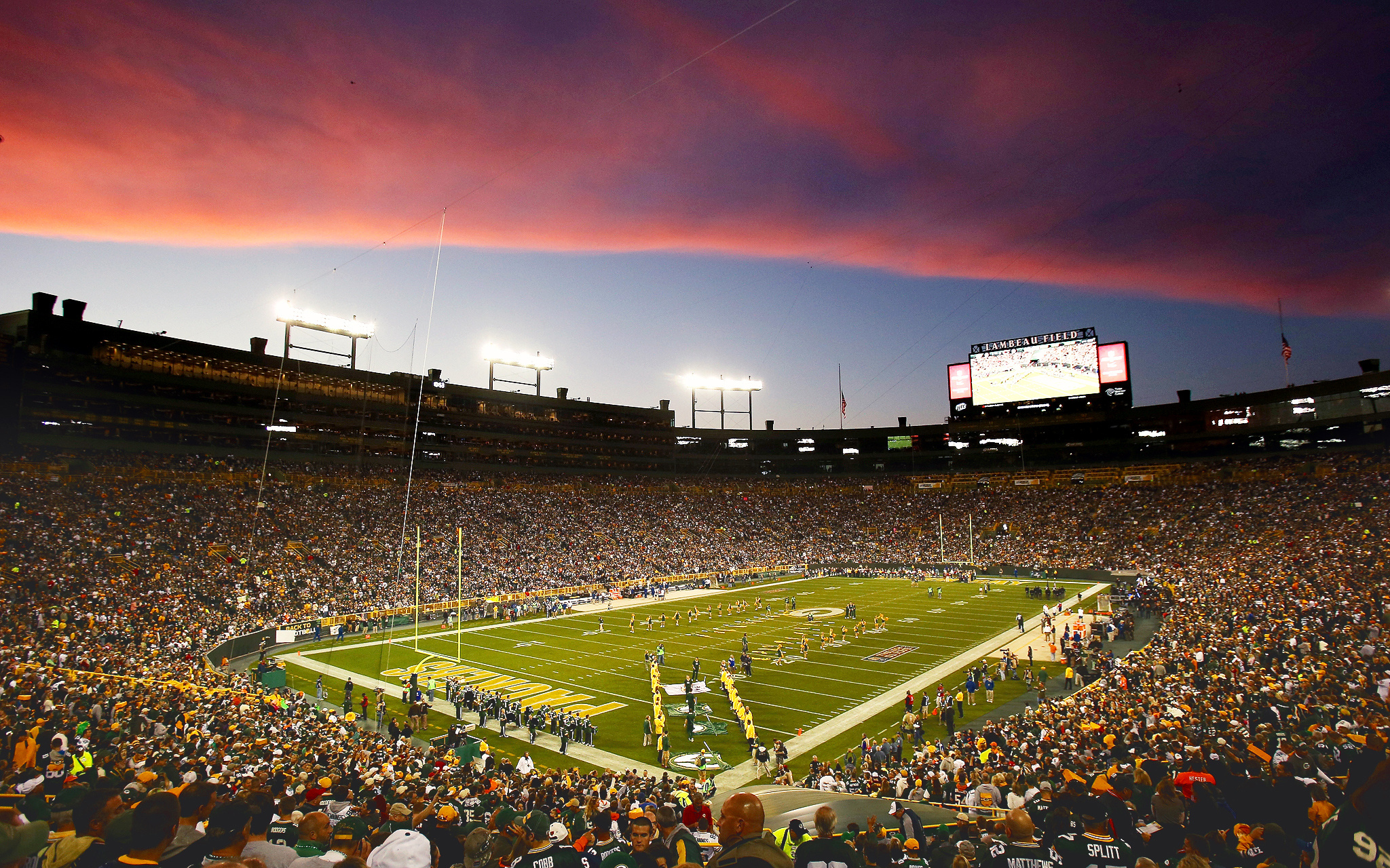 Lambeau Field, Green Bay Packers Wallpaper, 2050x1280 HD Desktop